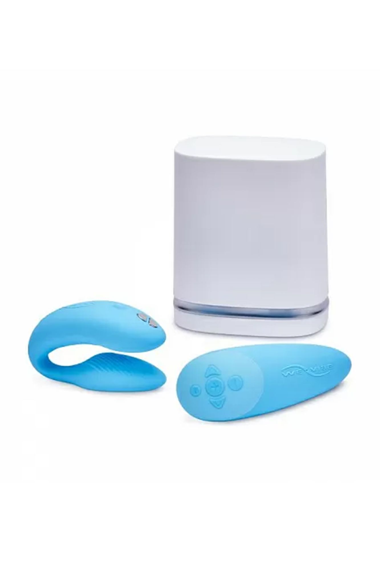 вибратор we-vibe chorus силикон, голубой, 11 см в Москве