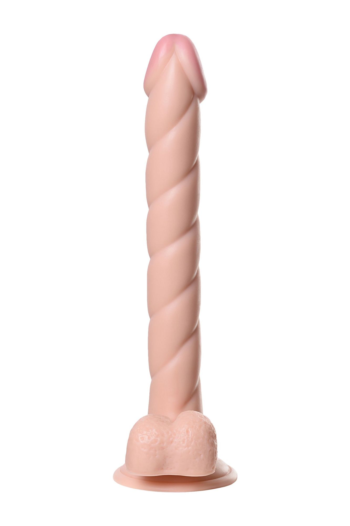 реалистичный фаллоимитатор toyfa realstick nude, pvc, телесный, 31,5 см в Москве