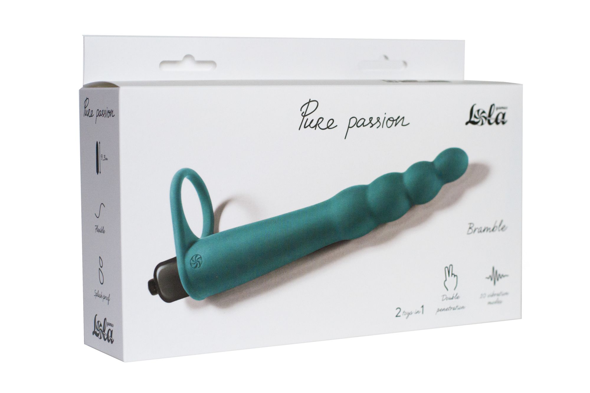 вибронасадка для двойного проникновения pure passion bramble green 1201-03lola в Москве