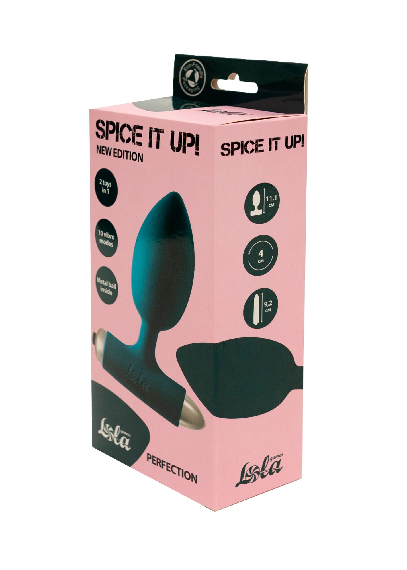 анальная пробка с вибрацией spice it up new edition perfection dark green 8014-02lola в Москве