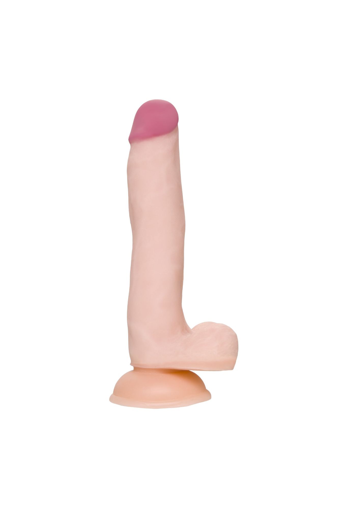 реалистичный гибкий фаллоимитатор a-toys by toyfa minc, tpe, 21 см в Москве