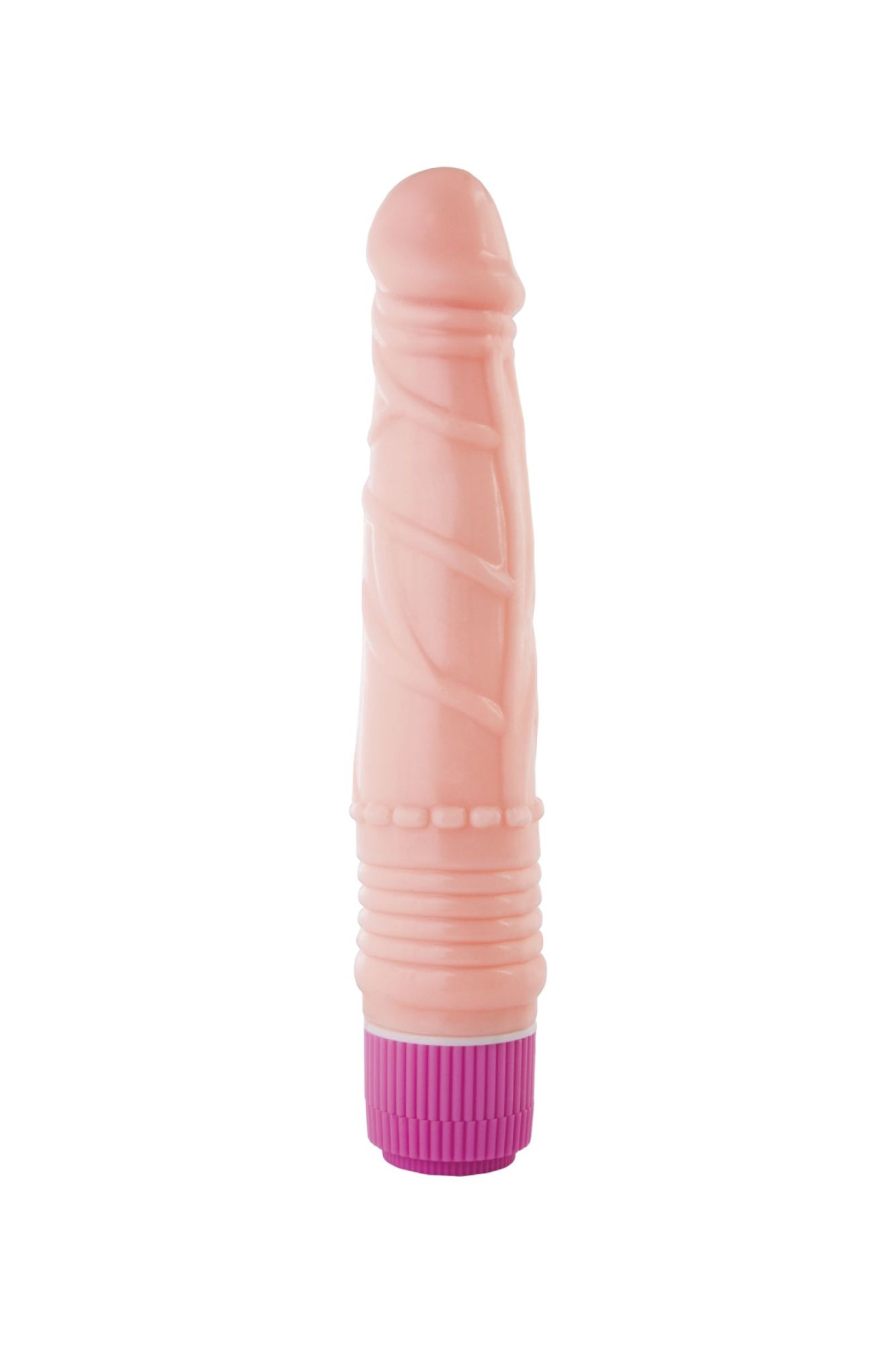 реалистичный вибратор toyfa a-toys ponk, pvc, телесный, 22 см в Москве