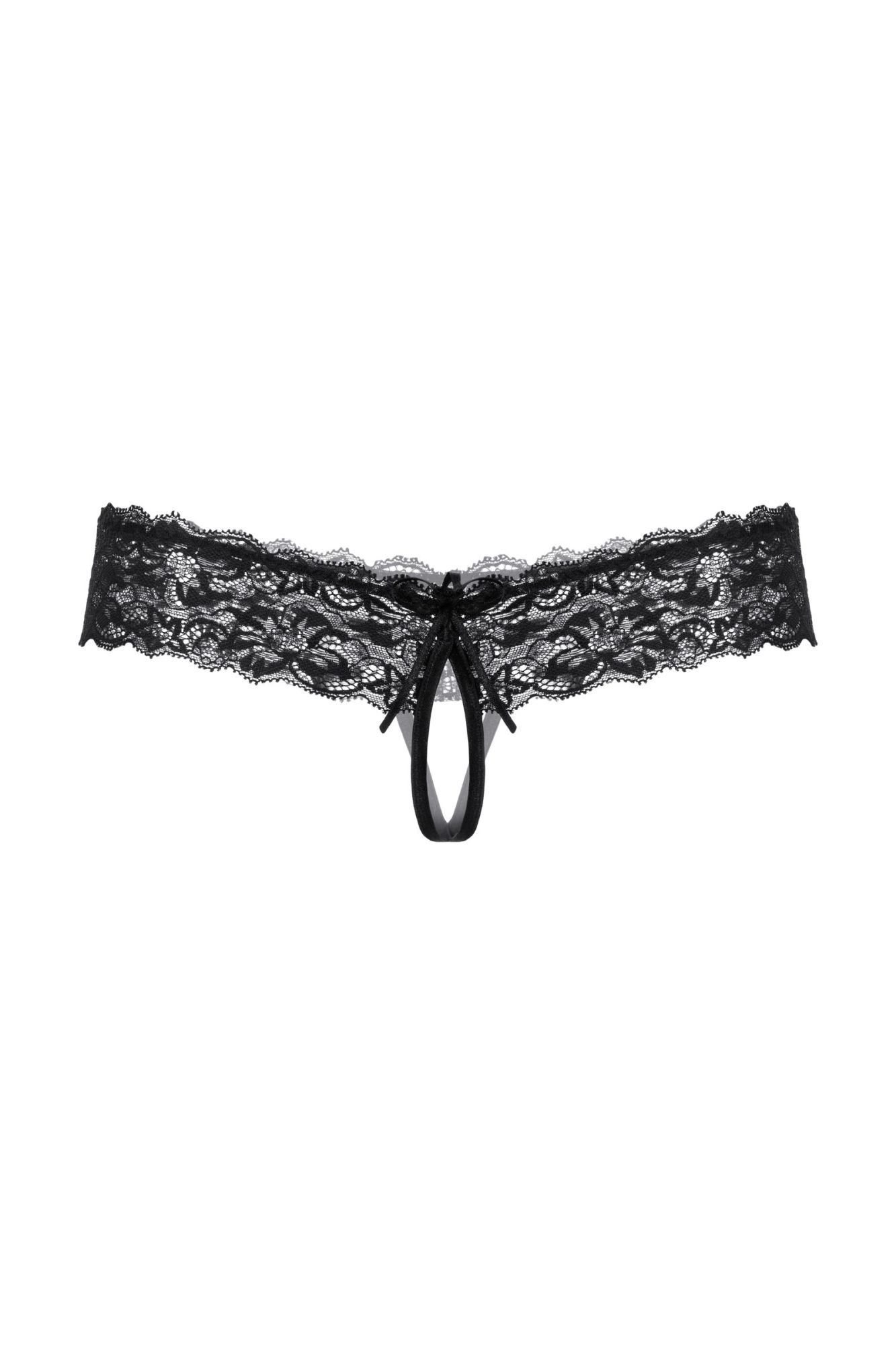Эротическое трусики из кружева softline collection, черный, s/m в Москве