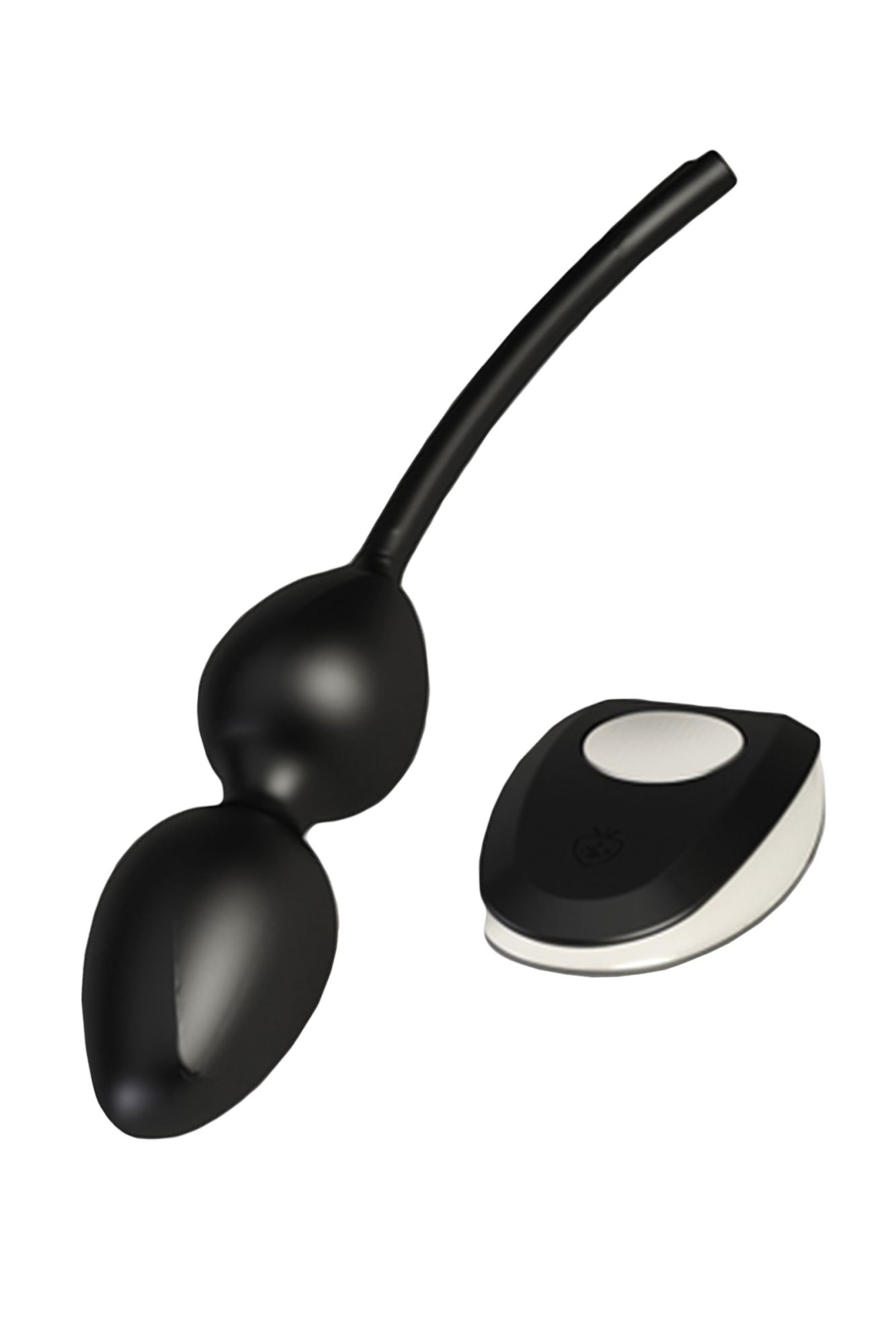 вагинальные шарики mystim jane untamed geisha balls vibe, с вибрацией, силикон, черные в Москве