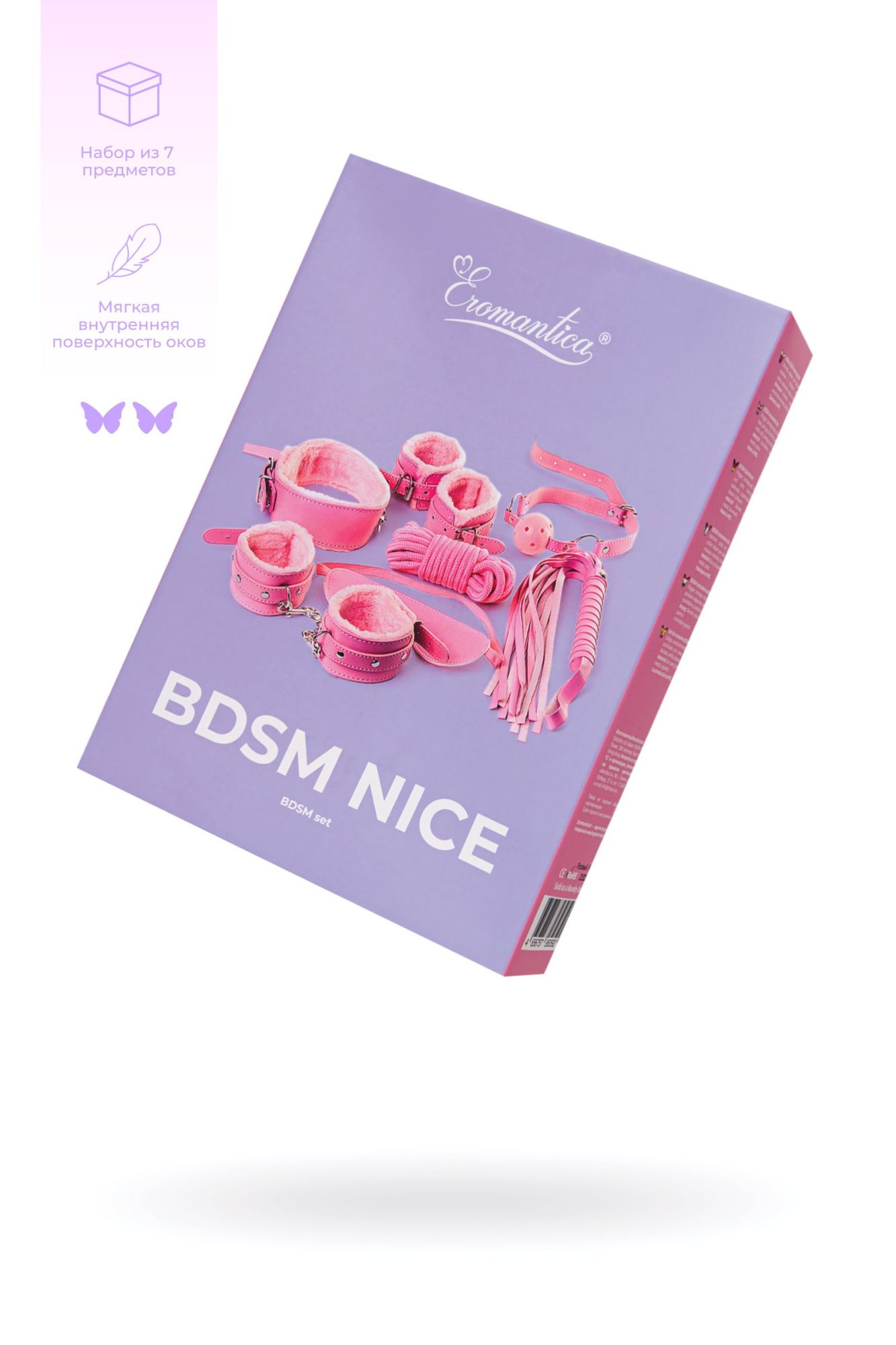 набор для ролевых игр eromantica bdsm nice, розовый в Москве