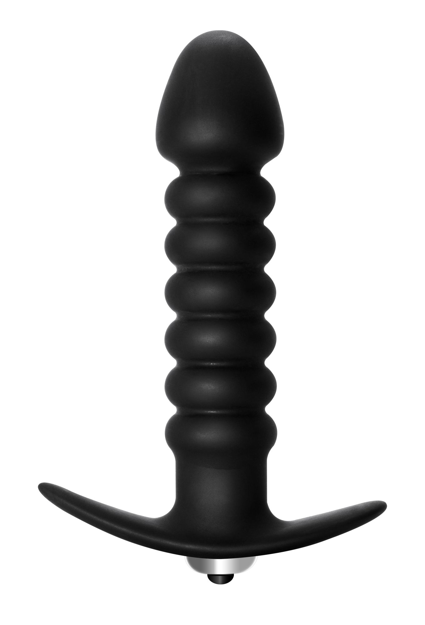анальная пробка с вибрацией twisted anal plug black (батарейки ааа) 5007-03lola в Москве