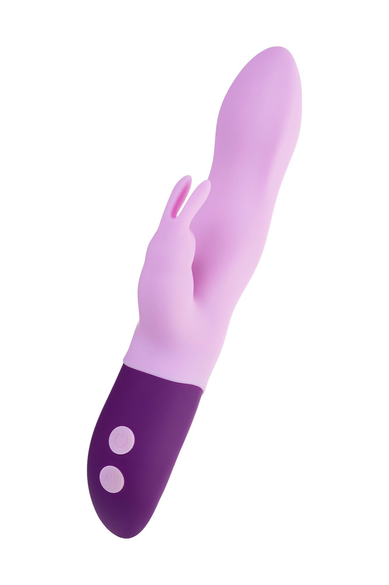 нереалистичный вибратор love to love hello rabbit, силикон, фиолетовый, 24,5 см. в Москве