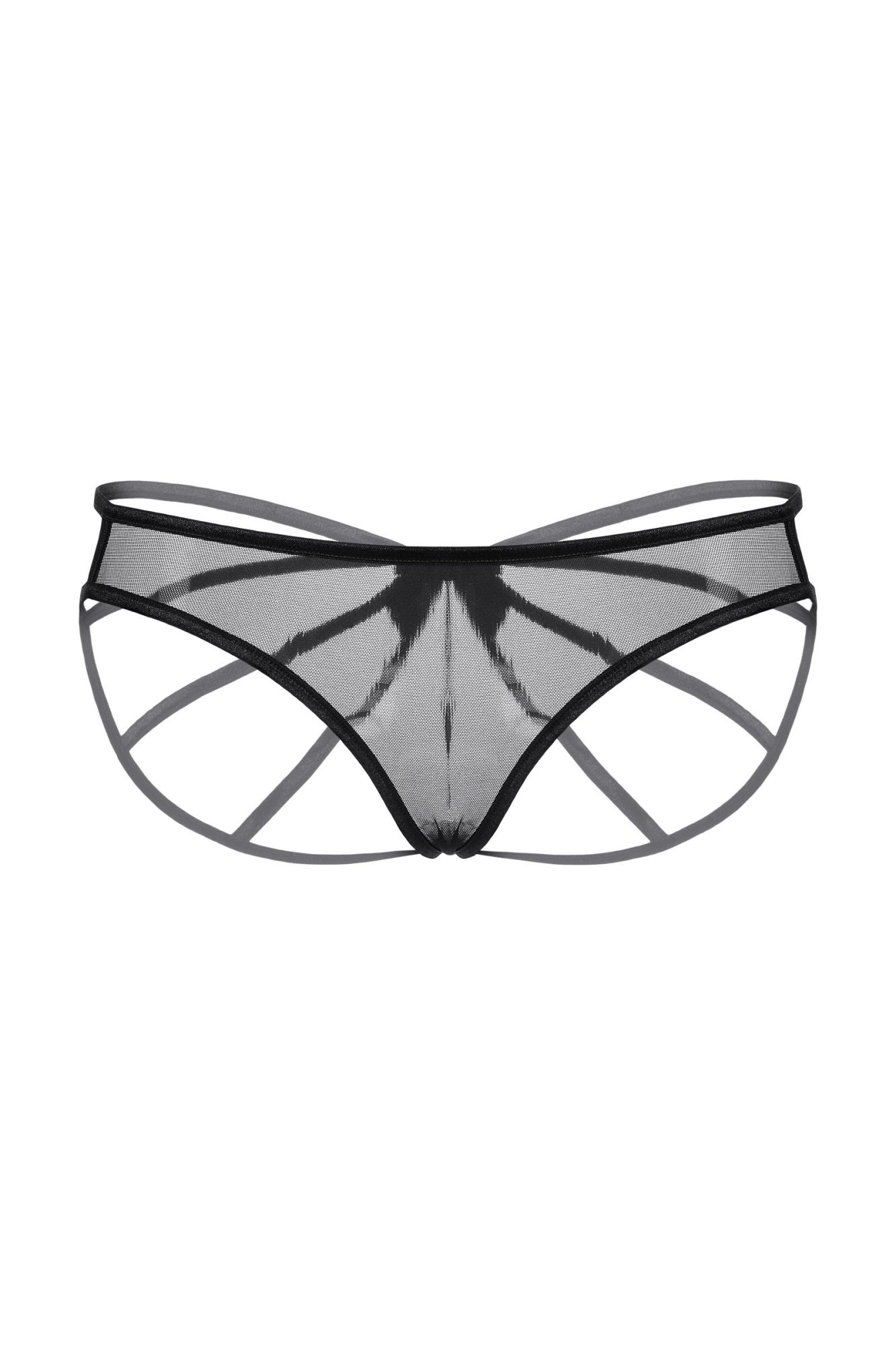 Эротическое трусики- бабочка softline collection, черный, s/l в Москве
