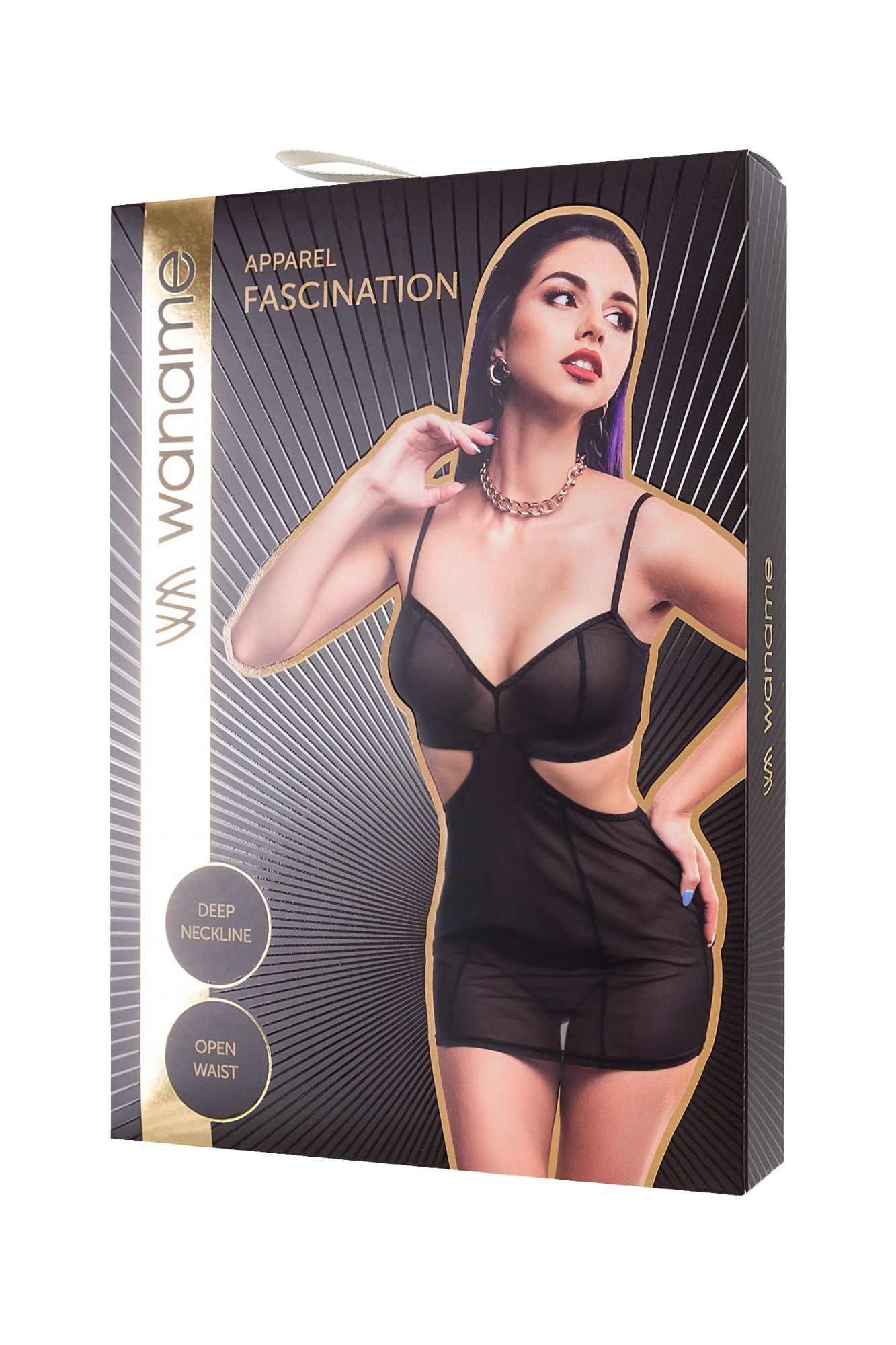 Эротическое комбинация waname fascination черная (54-56) в Москве