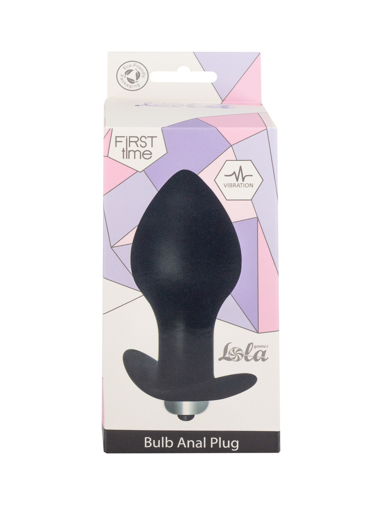 анальная пробка с вибрацией bulb anal plug black (батарейки ааа) 5006-03lola в Москве