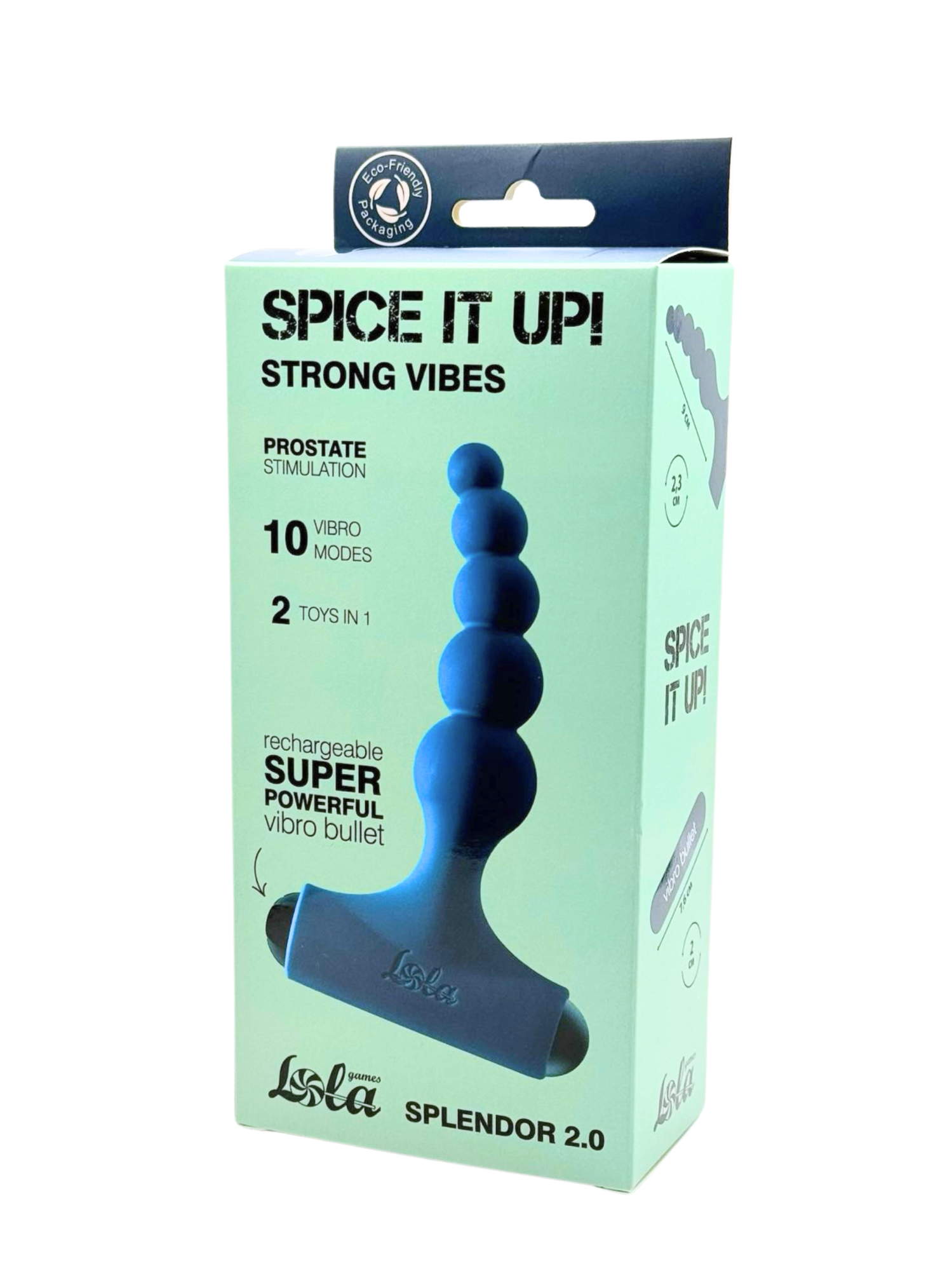 анальная пробка с перезаряжаемой вибропулей spice it up splendor 2.0 8017-05lola в Москве