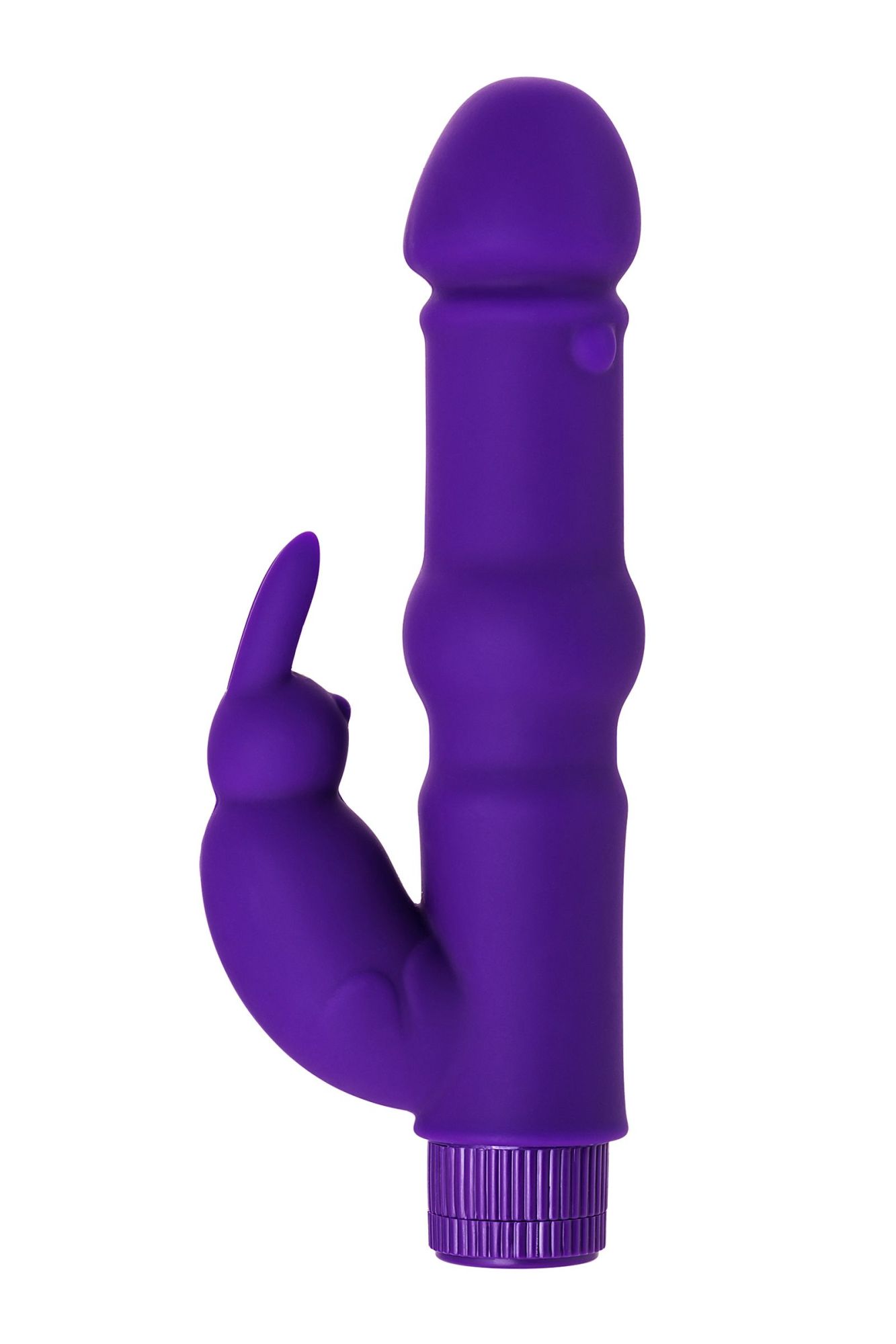 нереалистичный вибратор toyfa a-toys, силикон, фиолетовый, 18 см в Москве