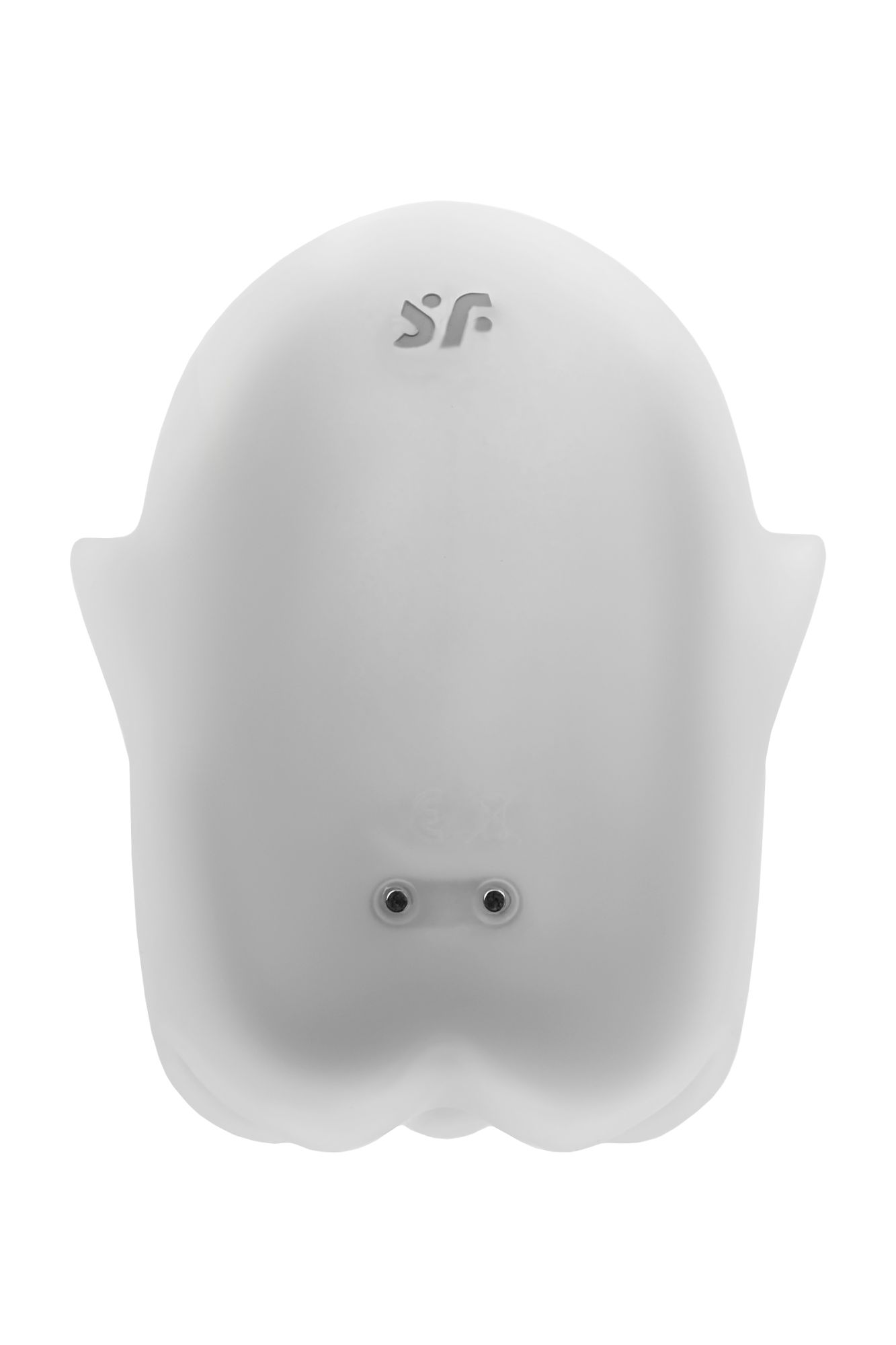 вакуум-волновой бесконтактный стимулятор клитора satisfyer glowing ghost, силикон, белый, 8,4 см в Москве