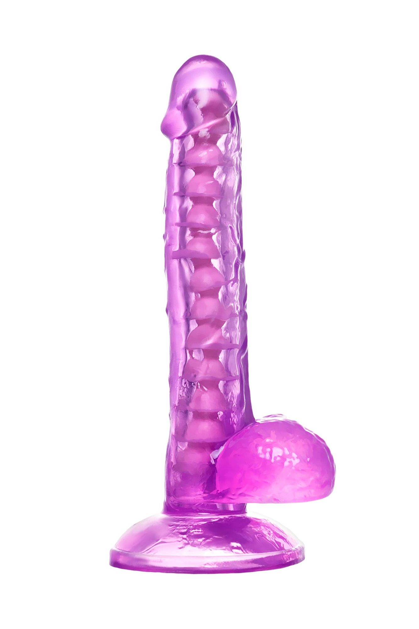 реалистичный фаллоимитатор a-toys by toyfa celiam, tpe, фиолетовый, 20,5 см в Москве