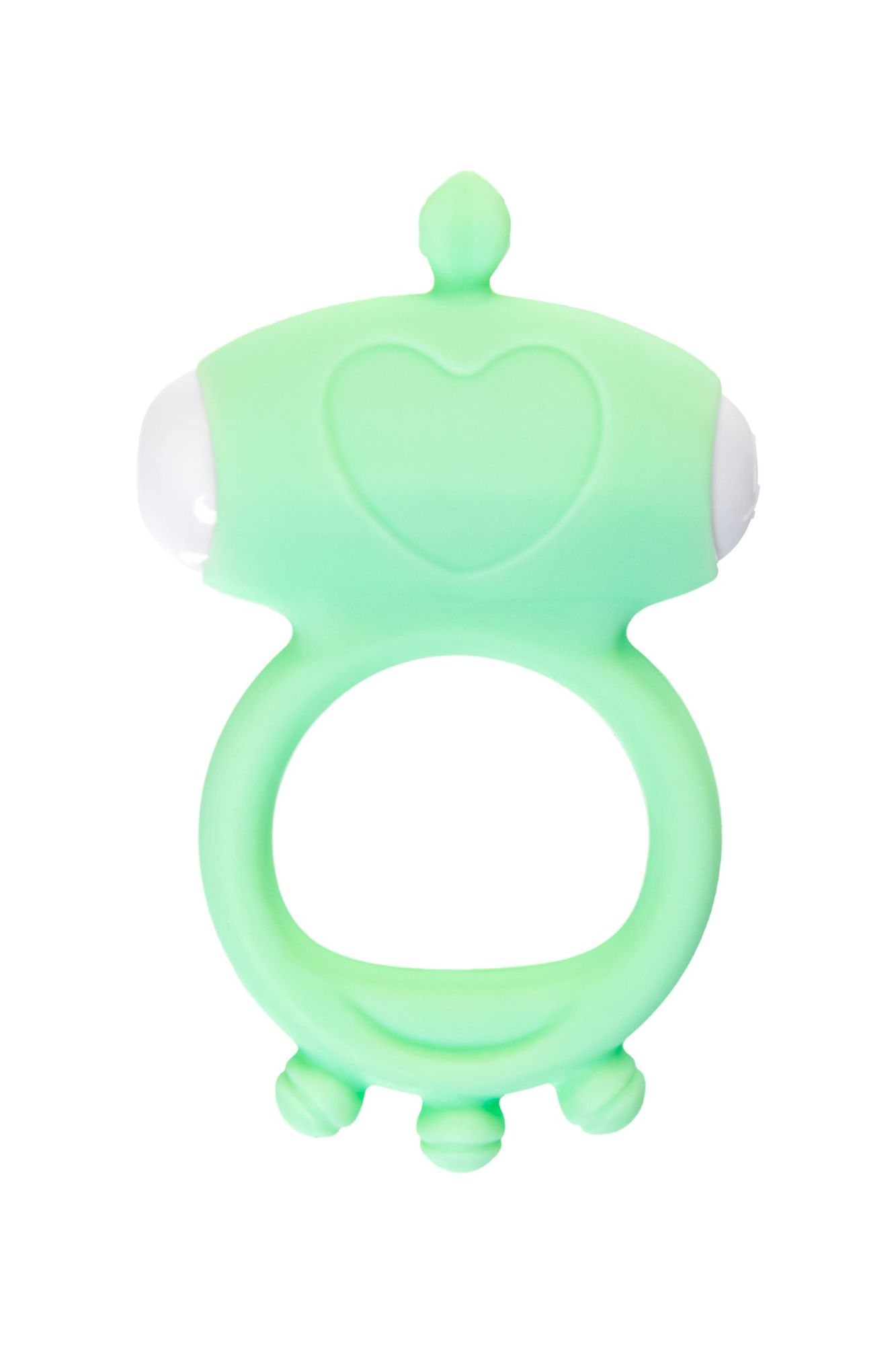 виброкольцо на пенис a-toys by toyfa fowd, силикон, зеленое, ø 2,6 см в Москве