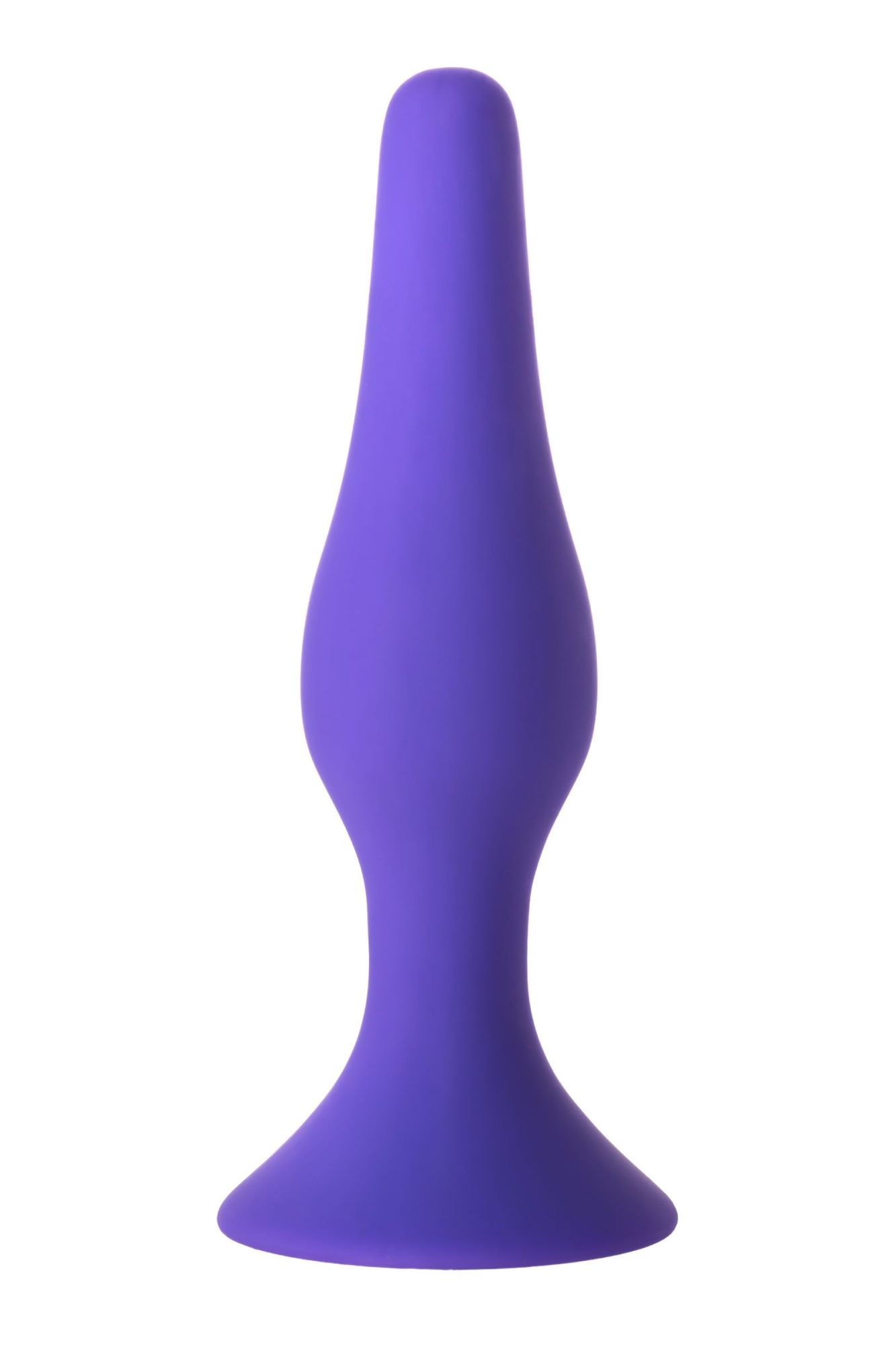 анальная втулка a-toys by toyfa, силикон, фиолетовая, 11,3 см в Москве