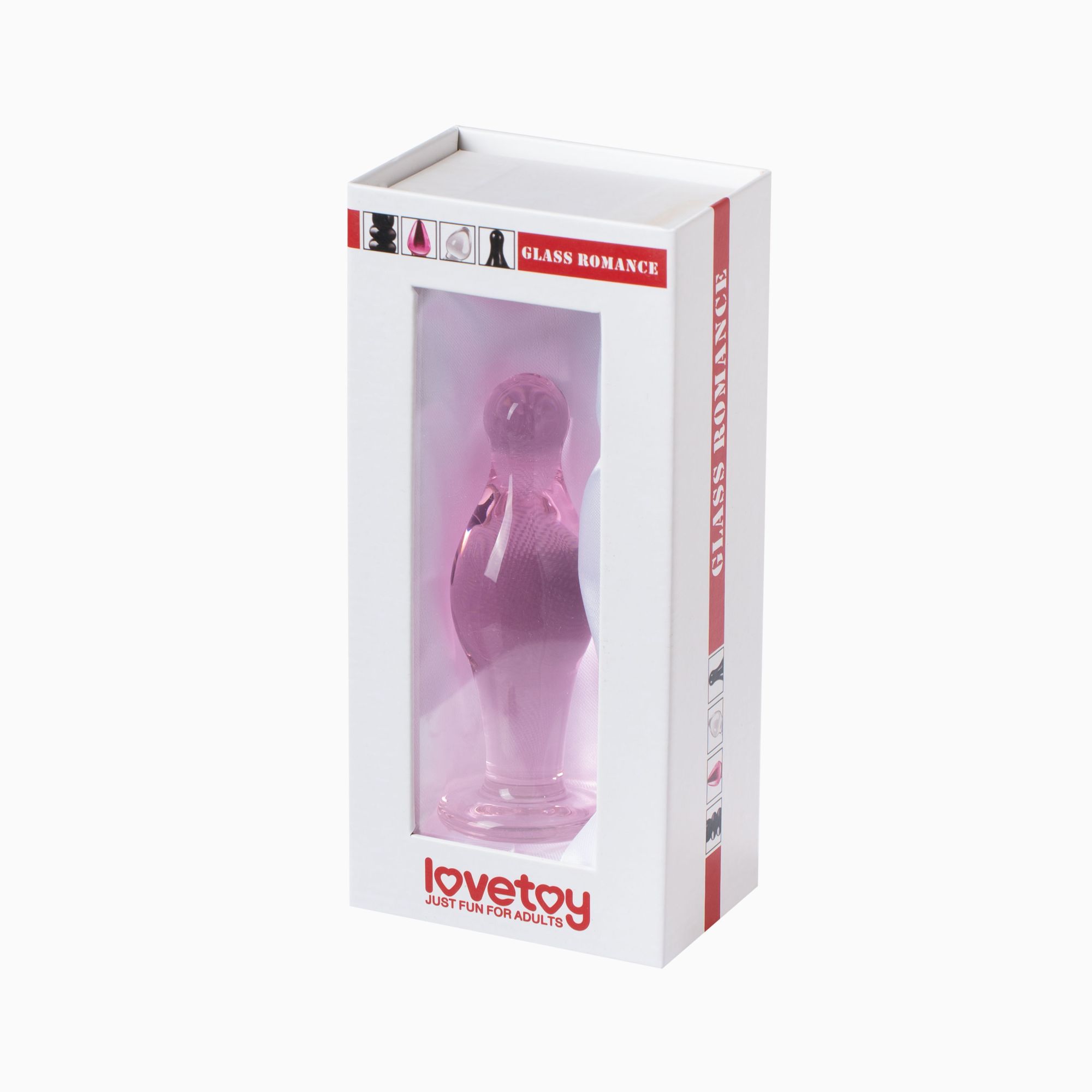  анальная пробка lovetoy, розовая в Москве