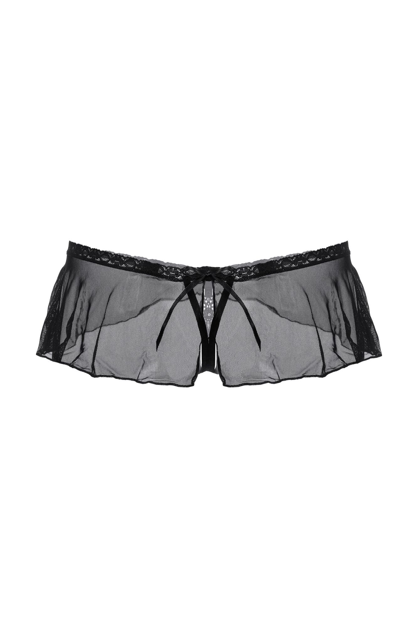 Эротическое стринги с юбочкой softline collection, черный, m/l в Москве
