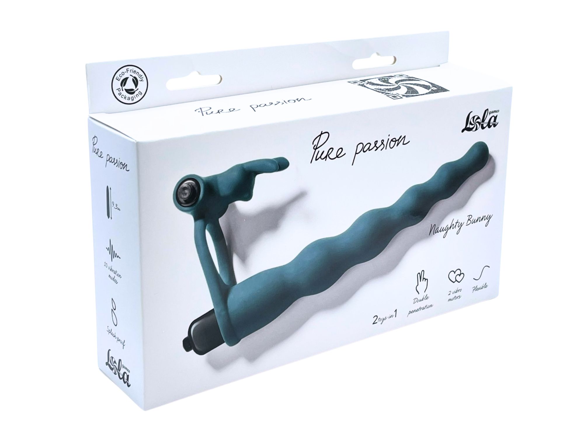 вибронасадка для двойного проникновения pure passion bunny green 1202-03lola в Москве