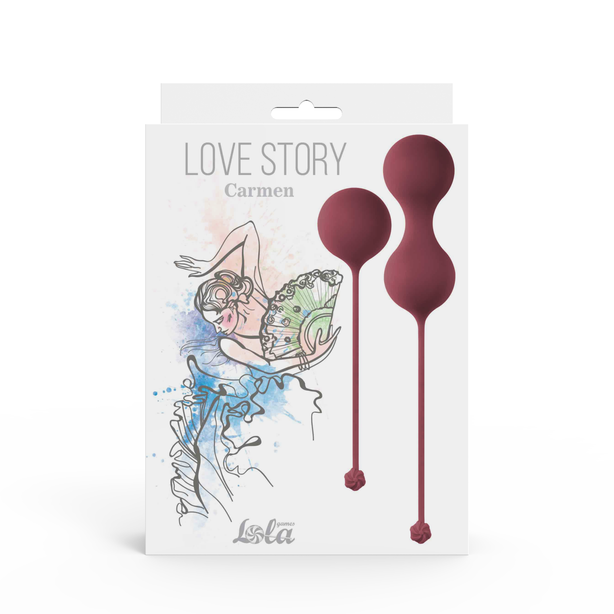 набор вагинальных шариков love story carmen wine red 3011-02lola в Москве