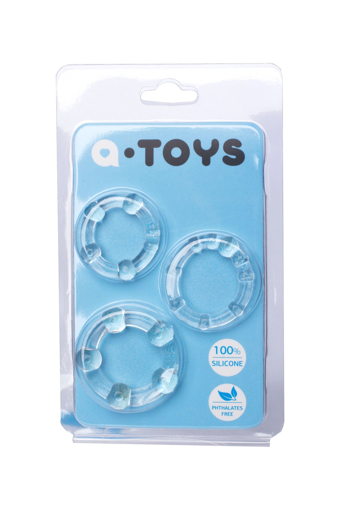 набор колец toyfa a-toys, силикон, прозрачный в Москве