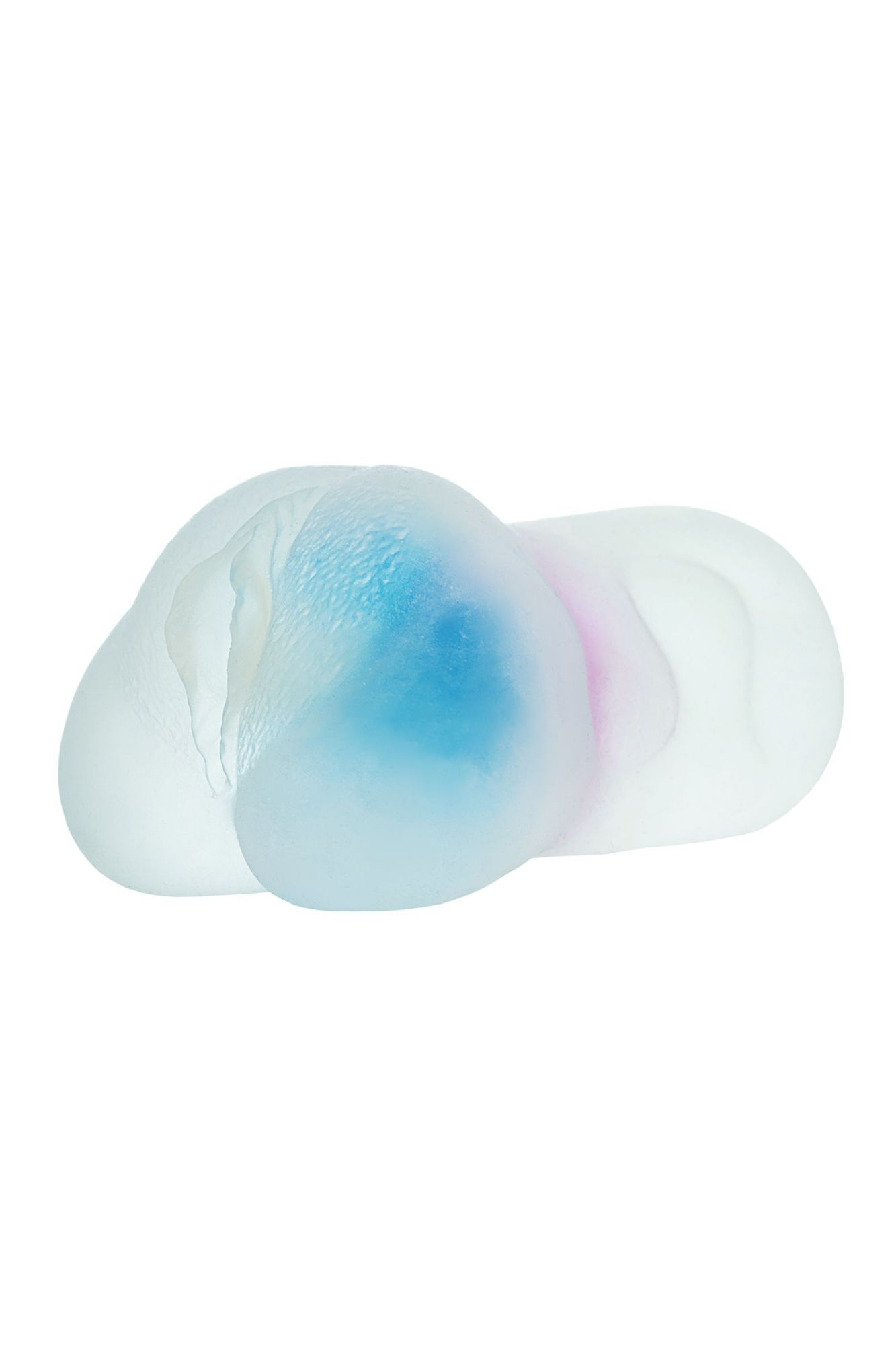 мастурбатор реалистичный toyfa juicy pussy crystal wave, tpe, 13,5 см в Москве