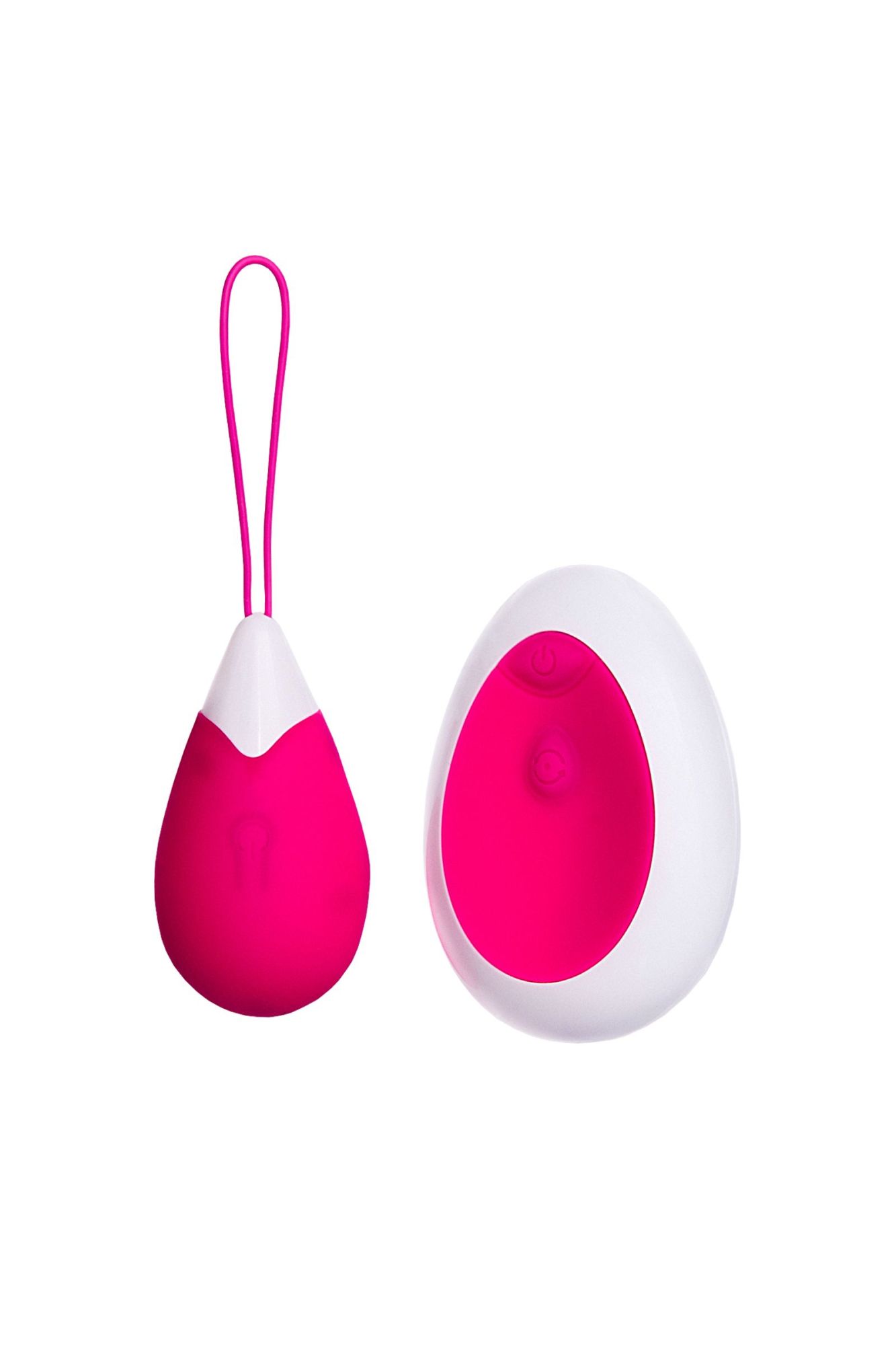 виброяйцо toyfa a-toys eggo с пультом ду, силикон, розовый, 6 см в Москве