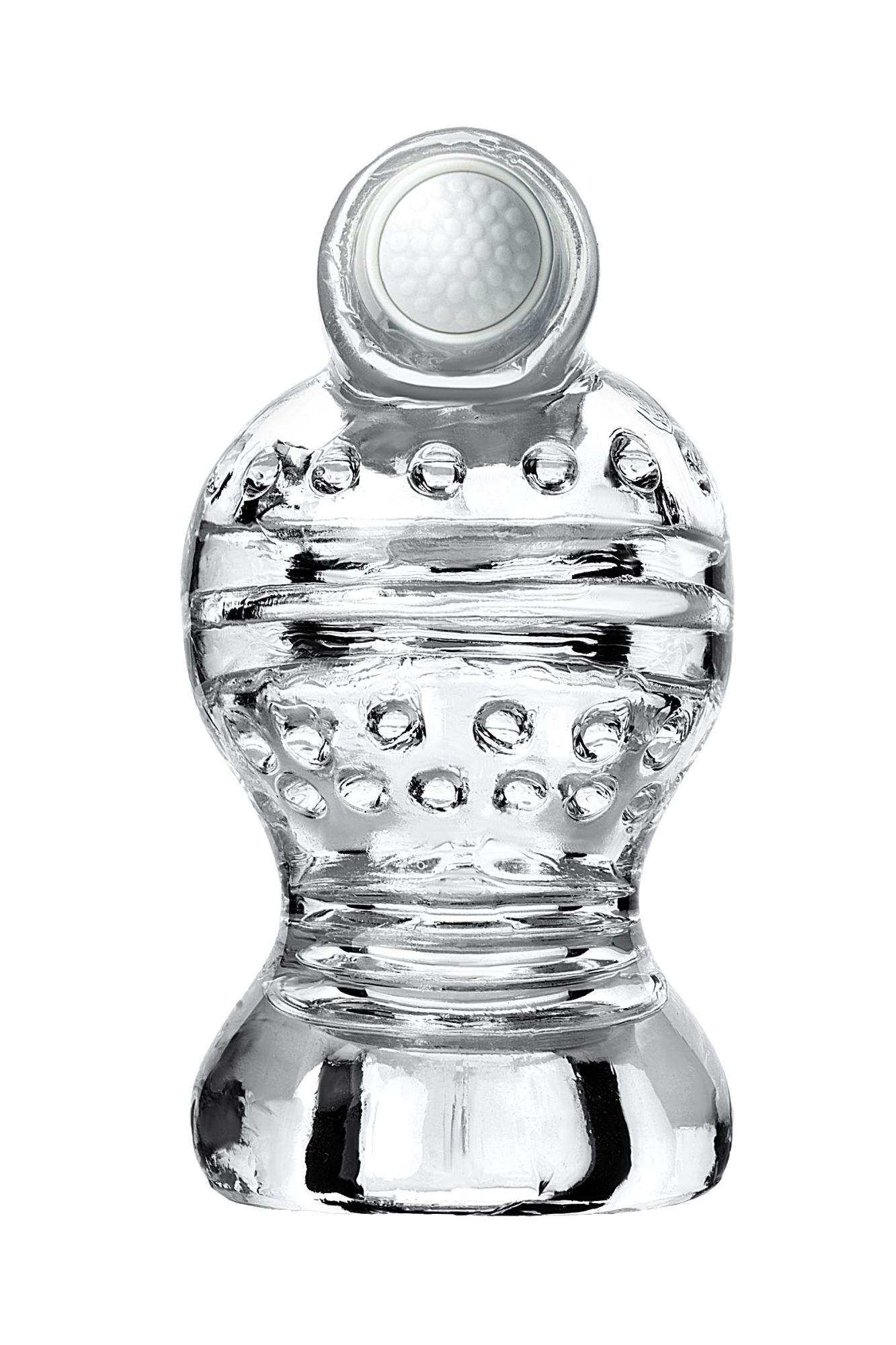 мастурбатор нереалистичный lingam by toyfa  shakti, tpe, прозрачный, 9 см в Москве
