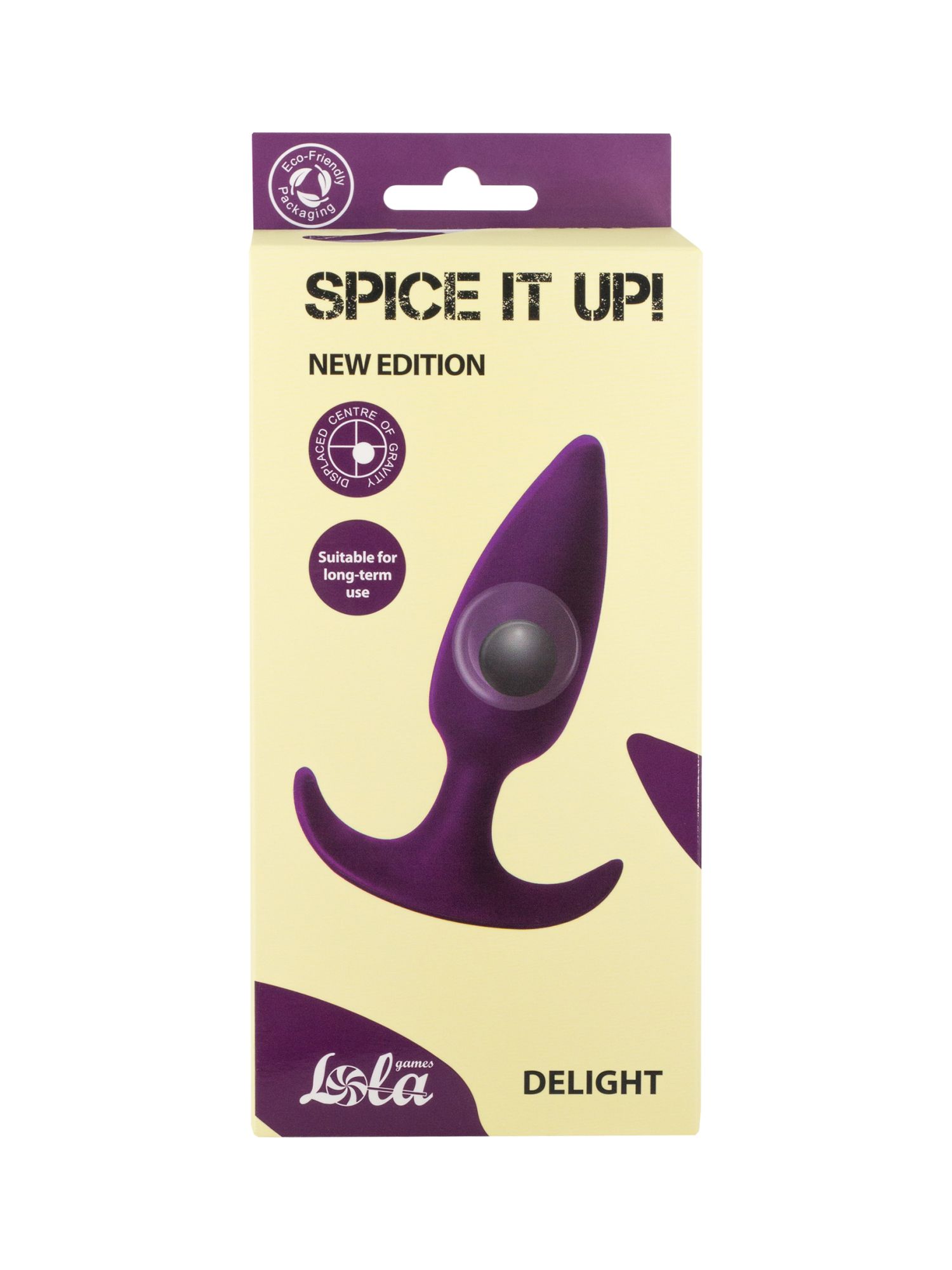 пробка со смещенным центром тяжести spice it up delight ultraviolet 8010-04lola в Москве