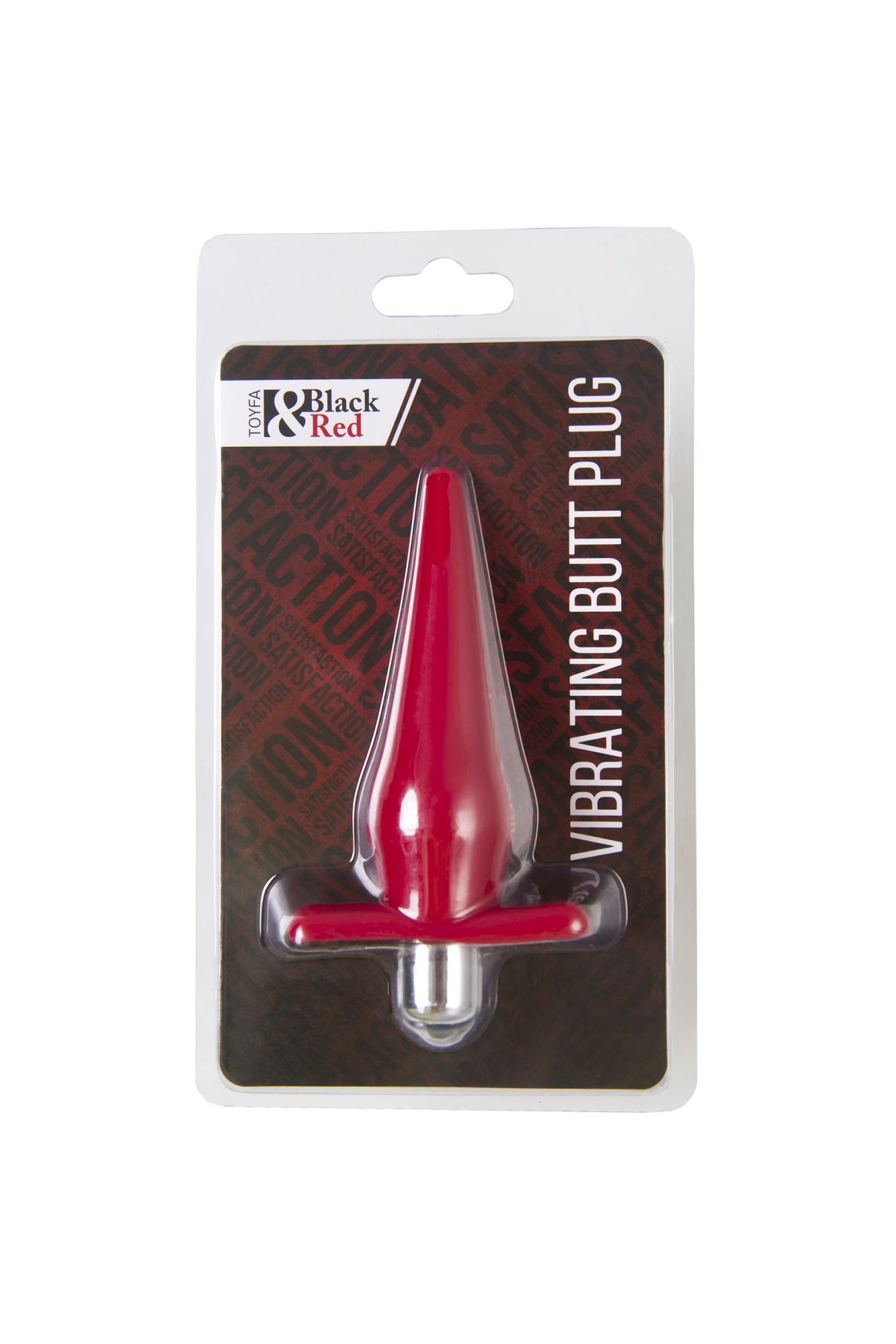 анальная втулка black&red by toyfa, tpe, красный, 12,7 см, ø 3 см в Москве