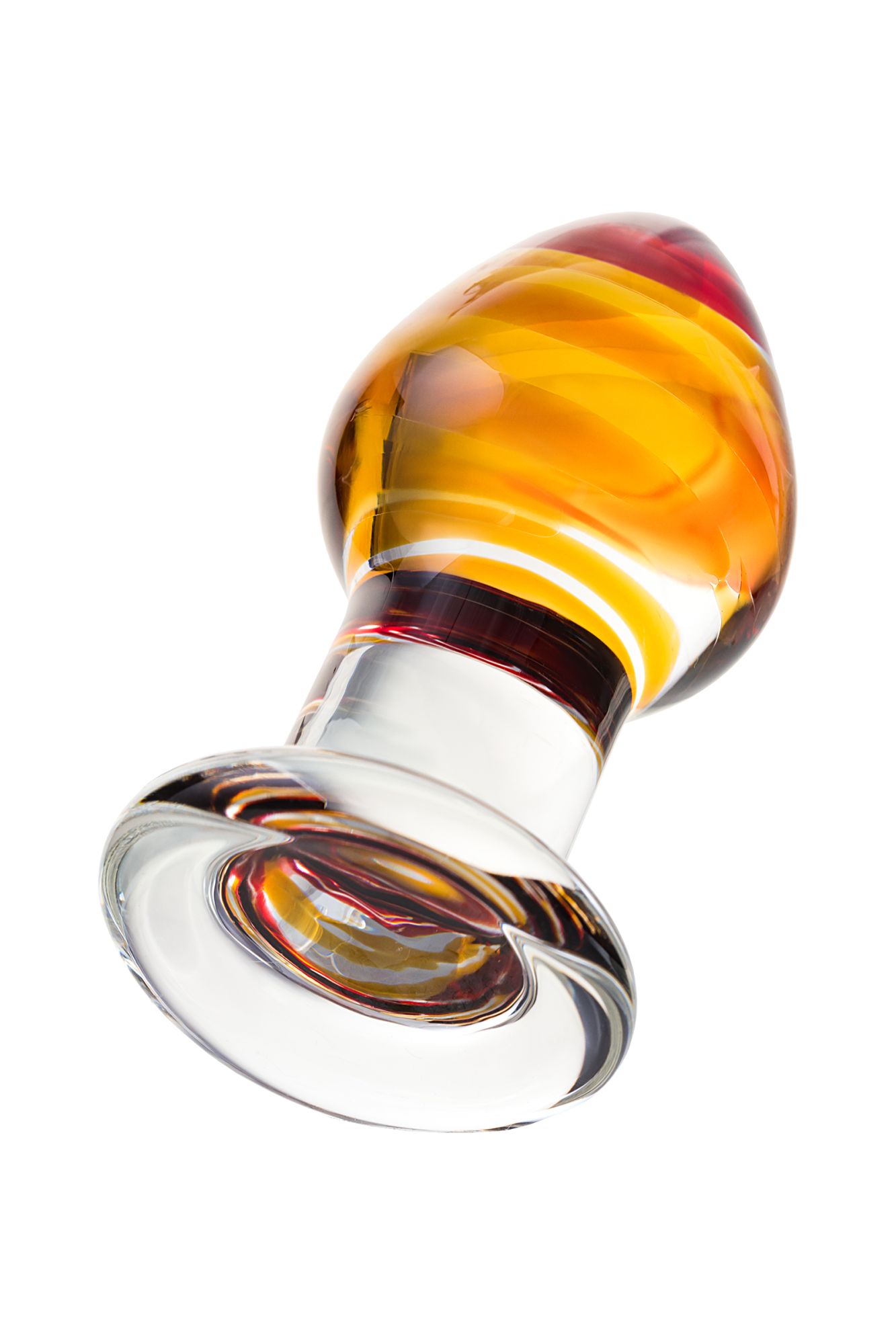 анальная втулка sexus glass, стекло, прозрачная, 9 см, ø 4 см в Москве