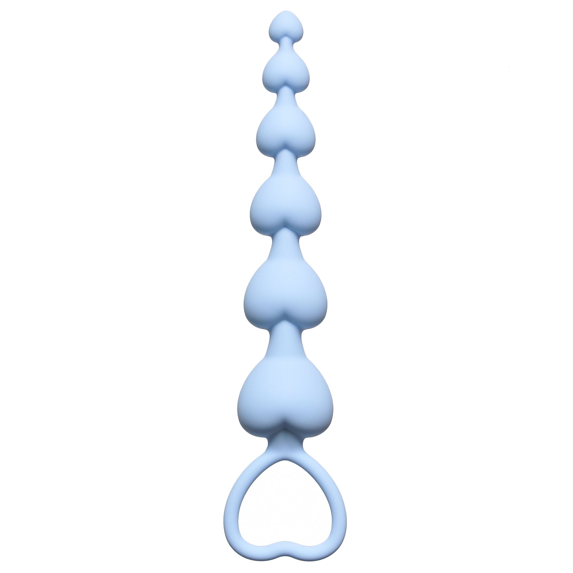 анальная цепочка heart's beads blue 4101-02lola в Москве