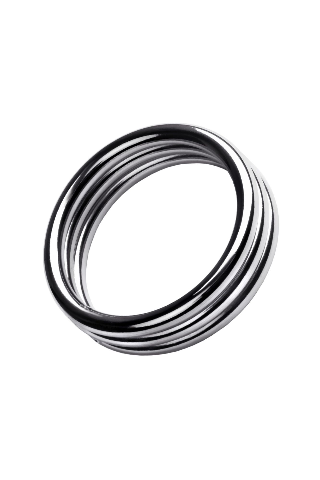 кольцо на пенис toyfa metal, серебряное, ø 4,8 см в Москве