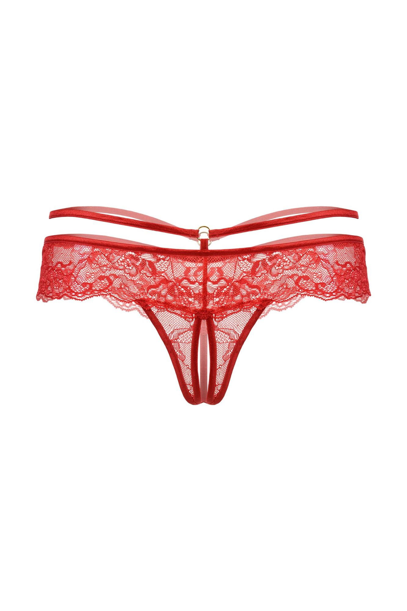 Эротическое стринги softline collection, красный, s/m в Москве