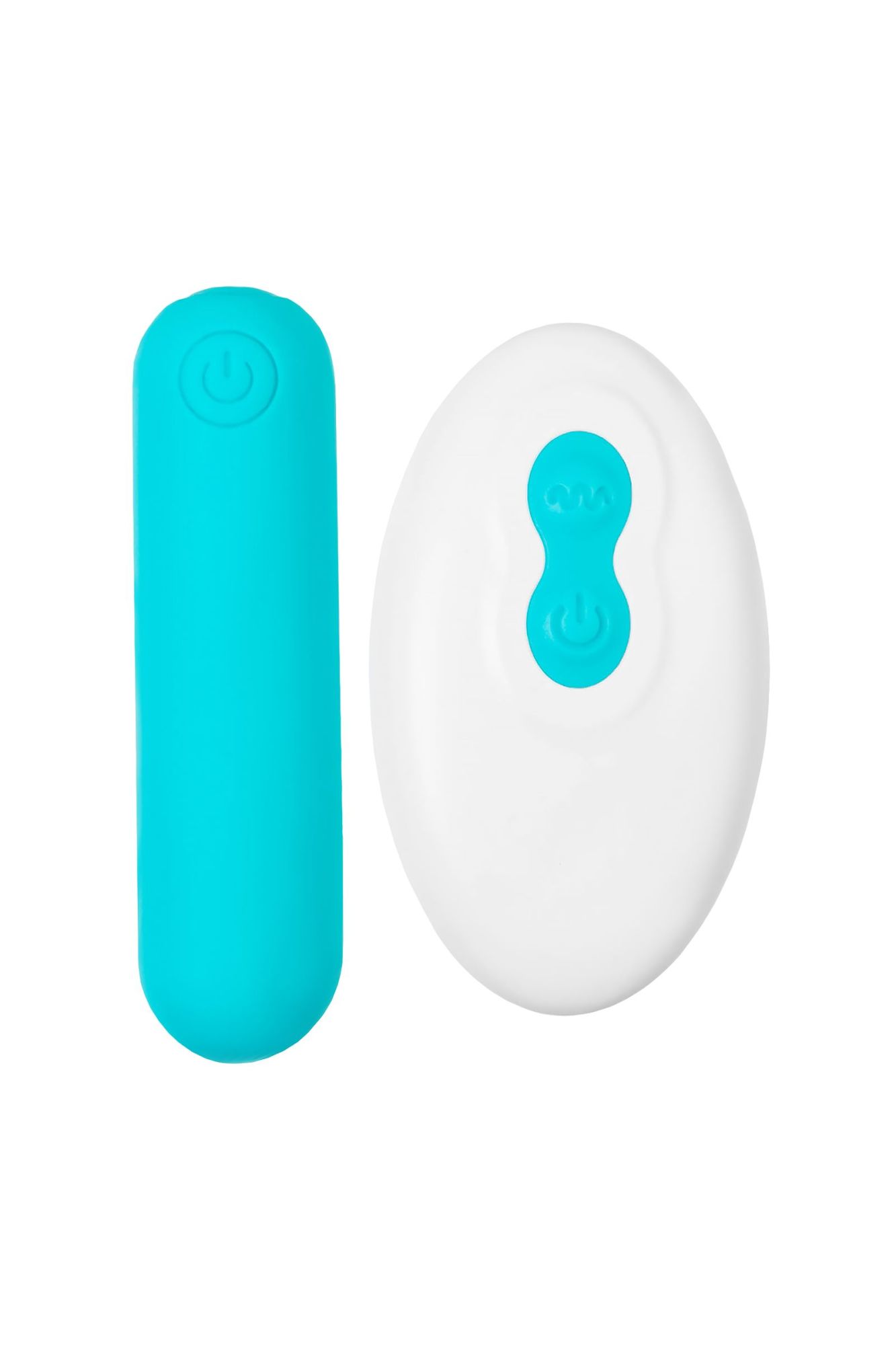 вибропуля a-toys tnim, силикон, голубой, 6,5 см в Москве
