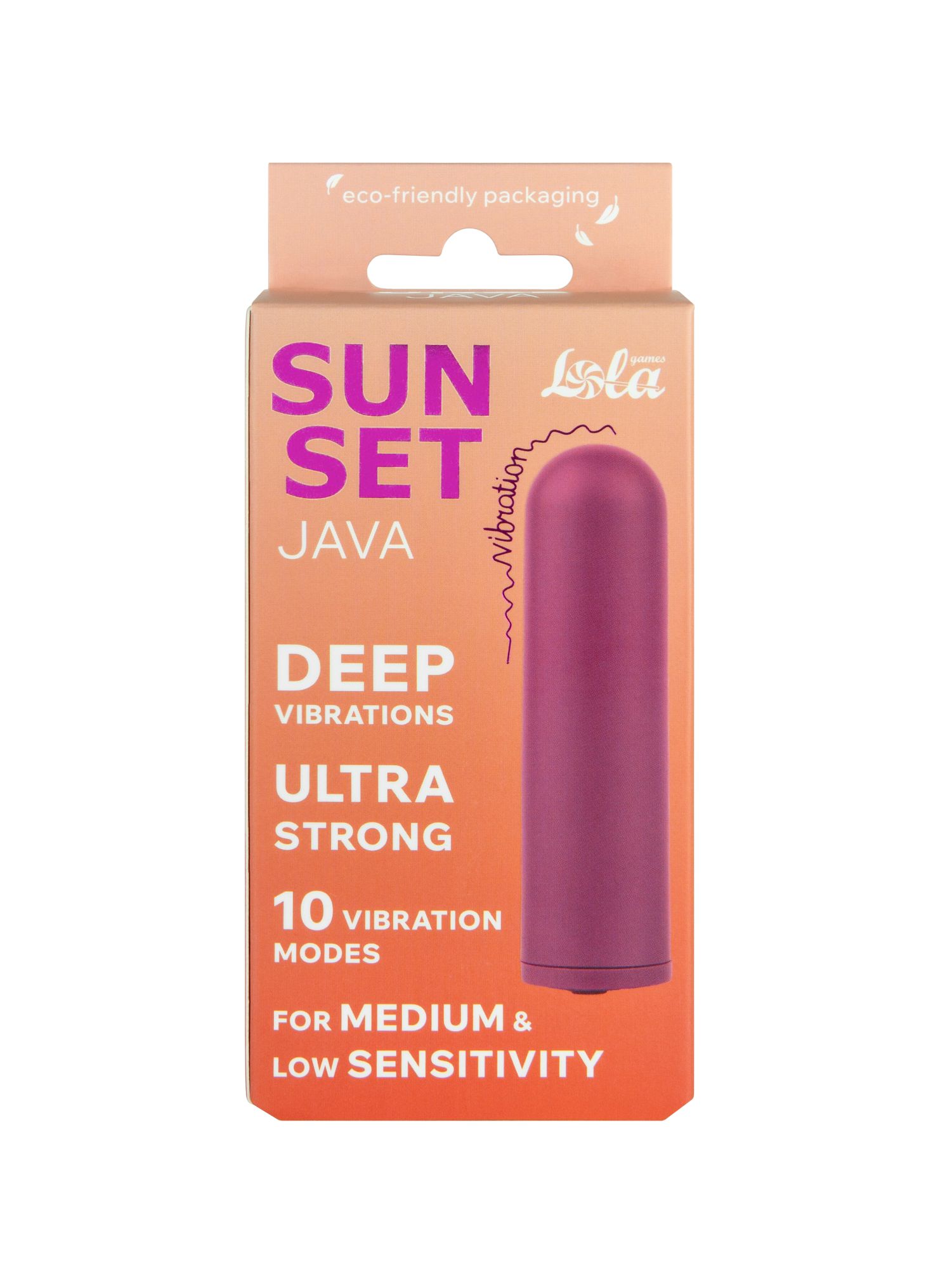 перезаряжаемая вибропуля java sunset purple 9705-04lola в Москве