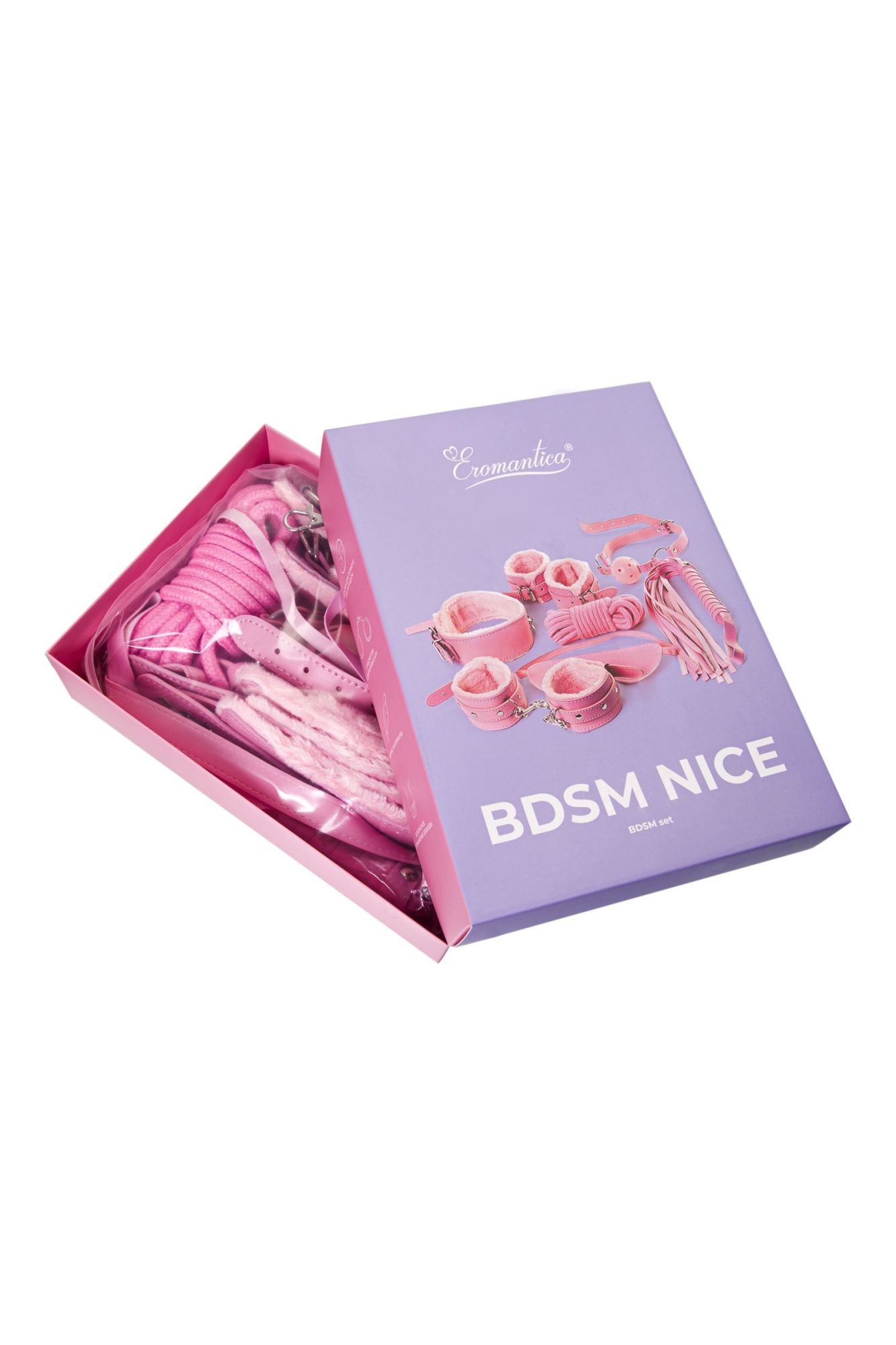 набор для ролевых игр eromantica bdsm nice, розовый в Москве