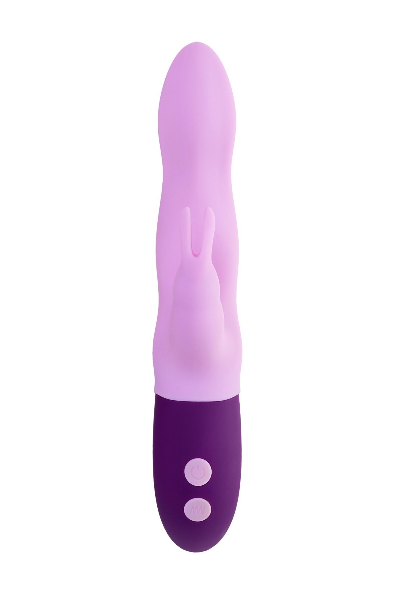 нереалистичный вибратор love to love hello rabbit, силикон, фиолетовый, 24,5 см. в Москве