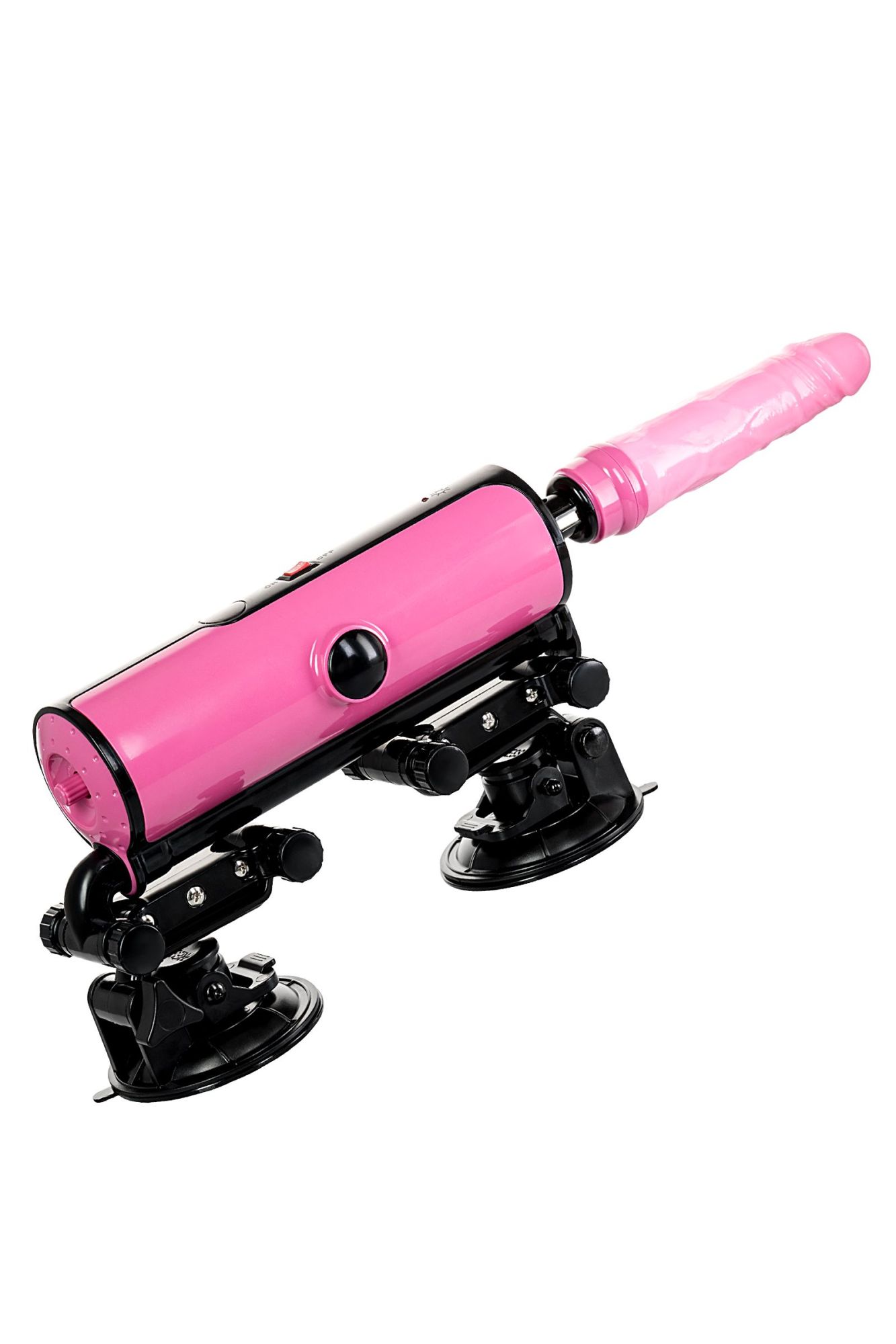 секс-машина motorlovers by toyfa pink-punk, abs, розовый, 36 см в Москве