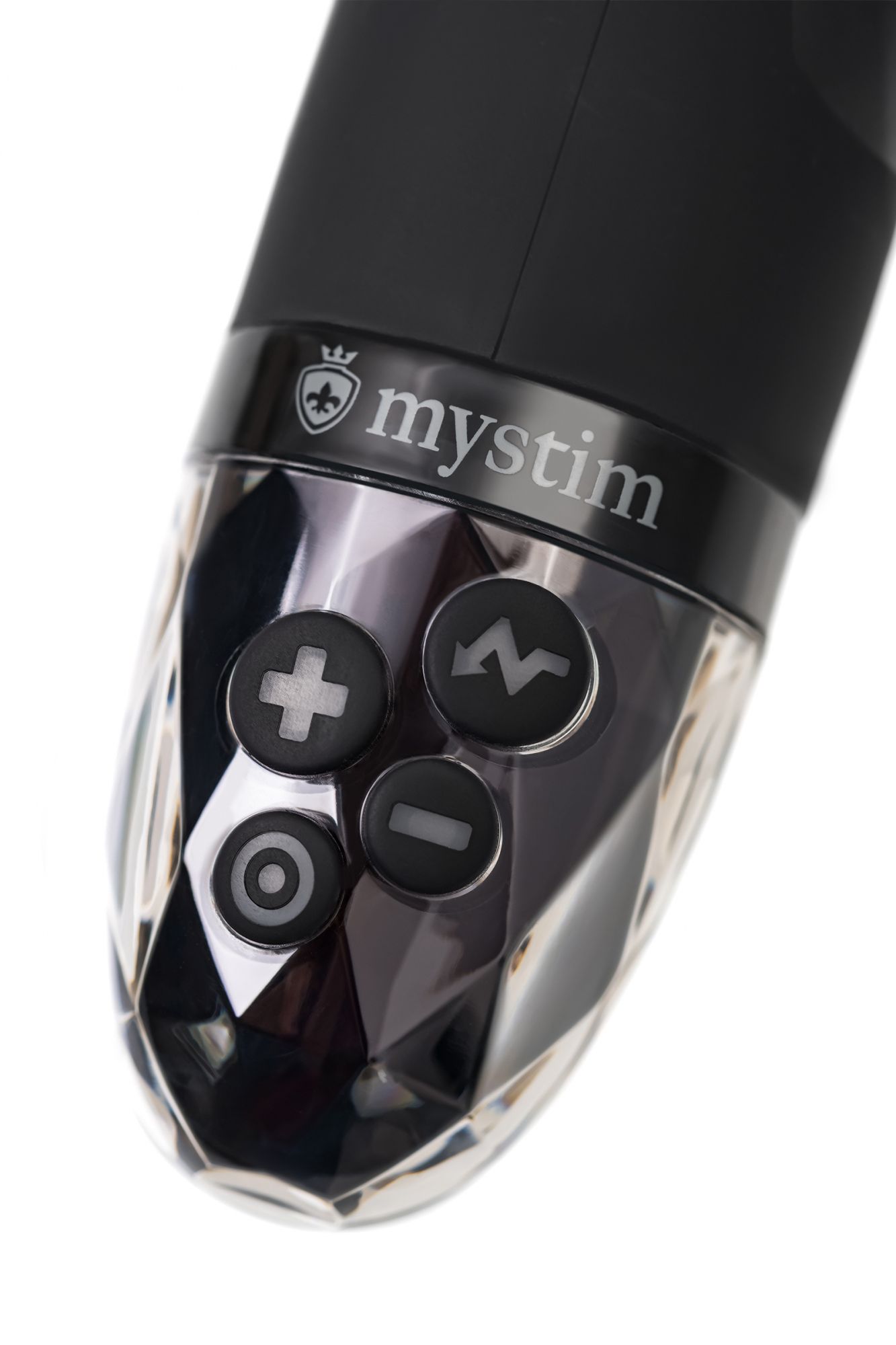вибратор mystim sleak freak с электростимуляцией,силикон, черный, 14,5 см в Москве