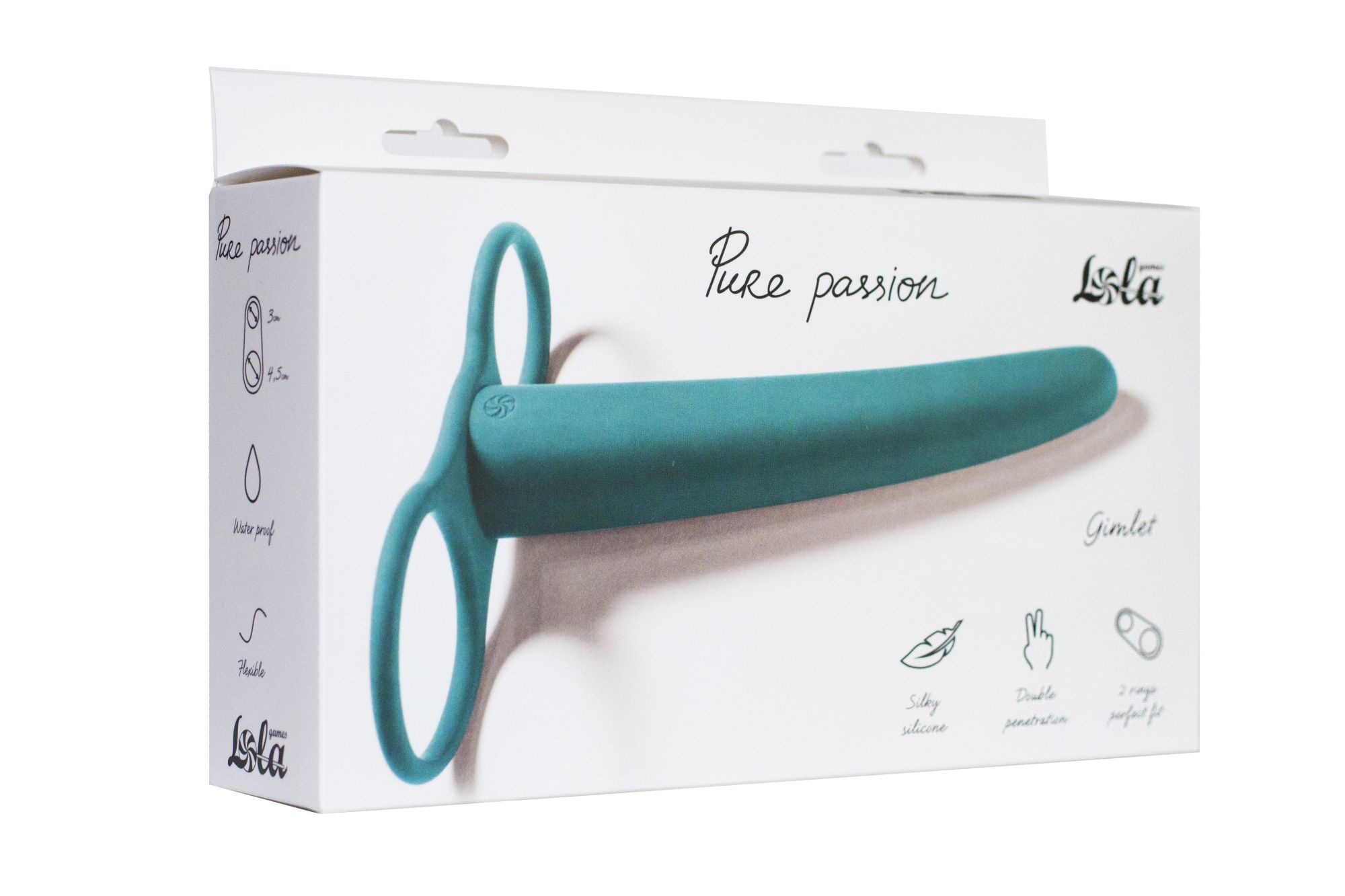 насадка для двойного проникновения pure passion gimlet green 1200-03lola в Москве
