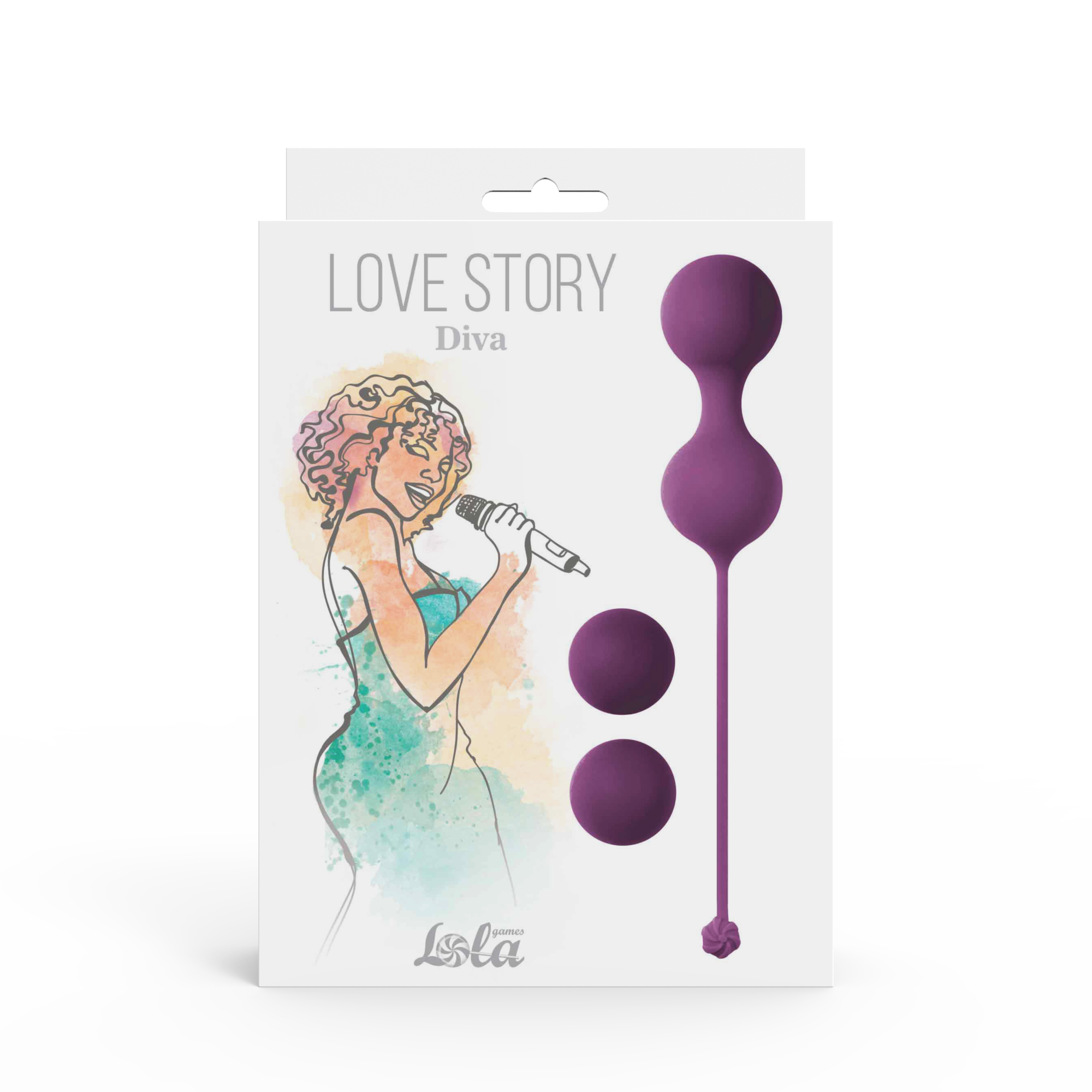 набор вагинальных шариков love story diva lavender sunset 3012-03lola в Москве