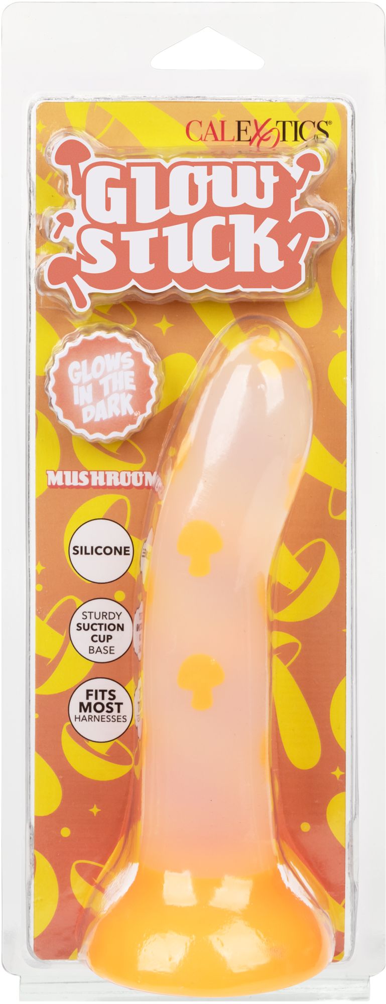 светящийся фаллоимитатор glow stick mushroom в Москве