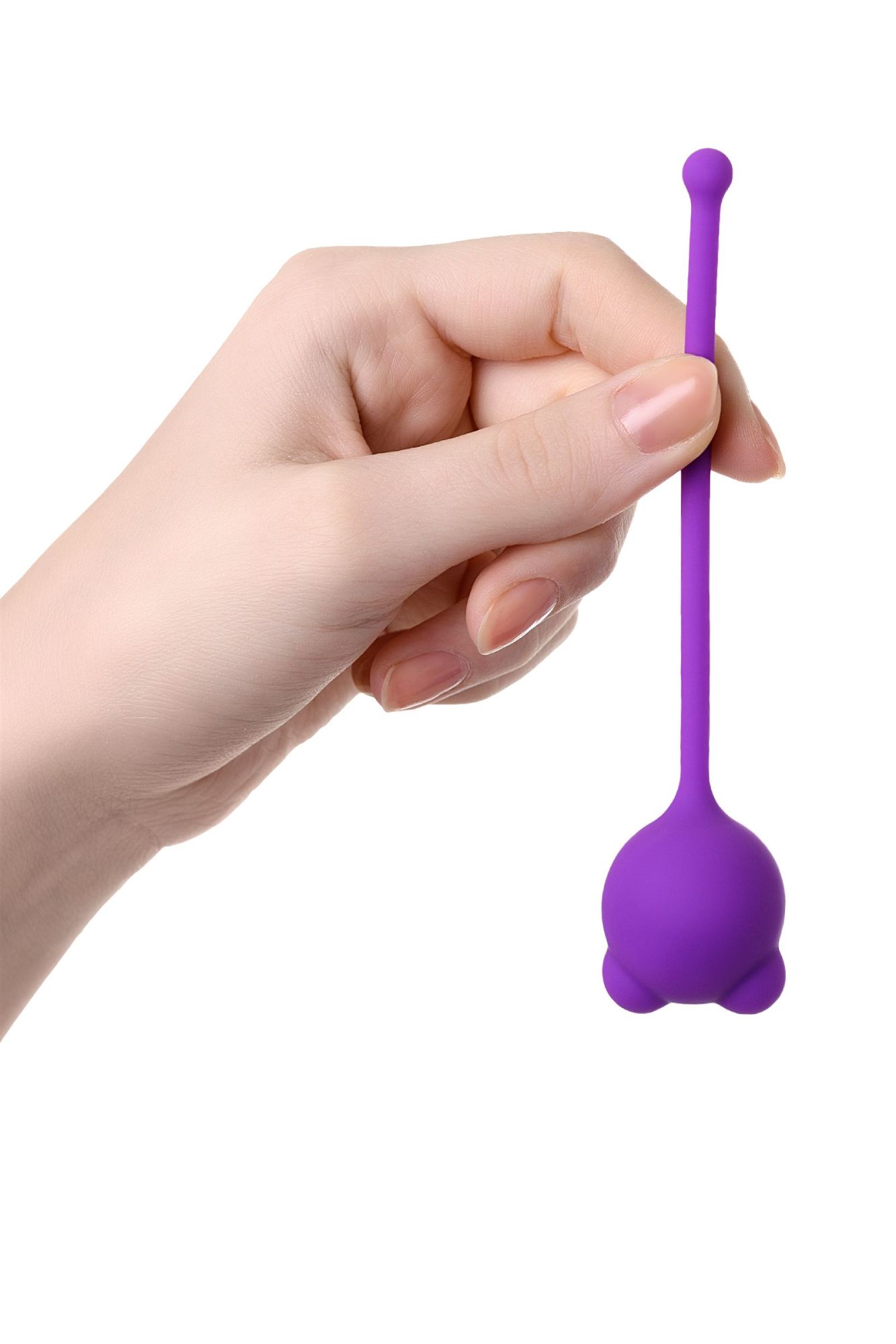 вагинальный шарик a-toys by toyfa tigo, силикон, фиолетовый, 12,4 см, ø 2,7 см в Москве
