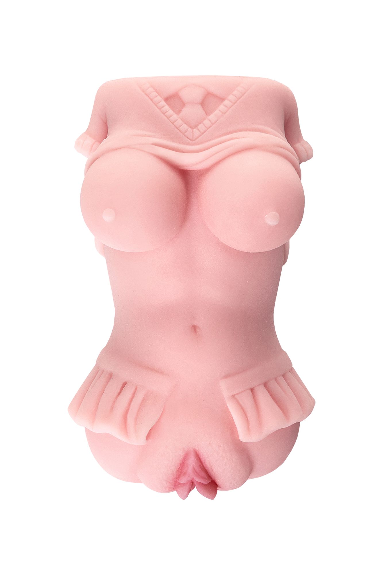 мастурбатор реалистичный toyfa juicy pussy little flower, tpe, телесный, 11,5 см в Москве