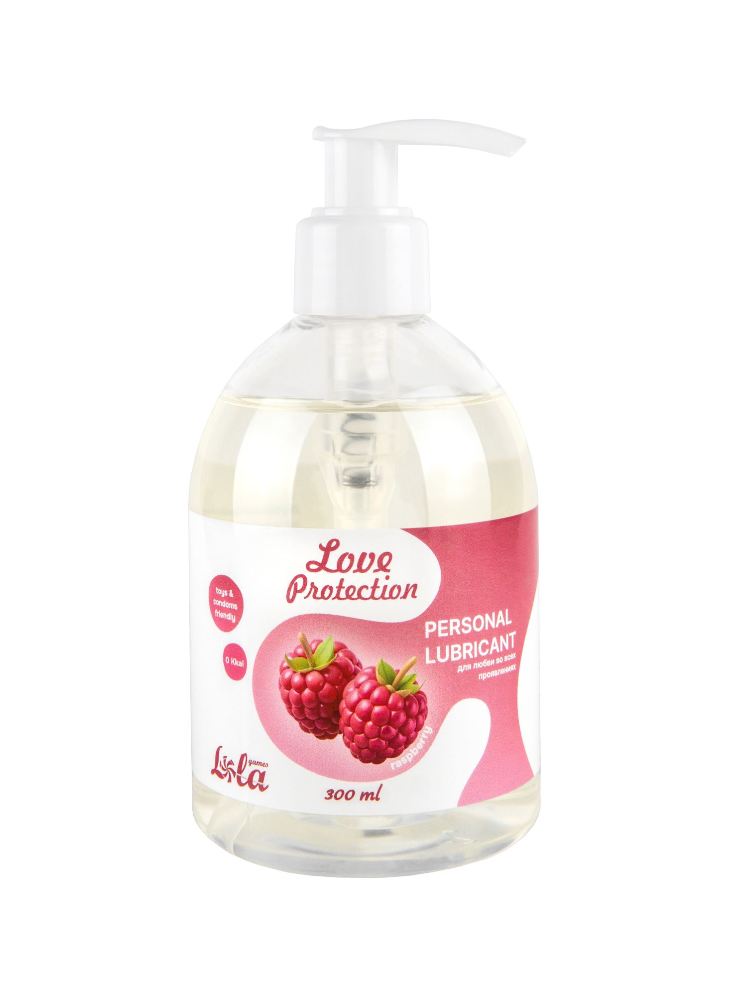 лубрикант на водной основе lola games love protection raspberry 300ml 1832-02lola в Москве