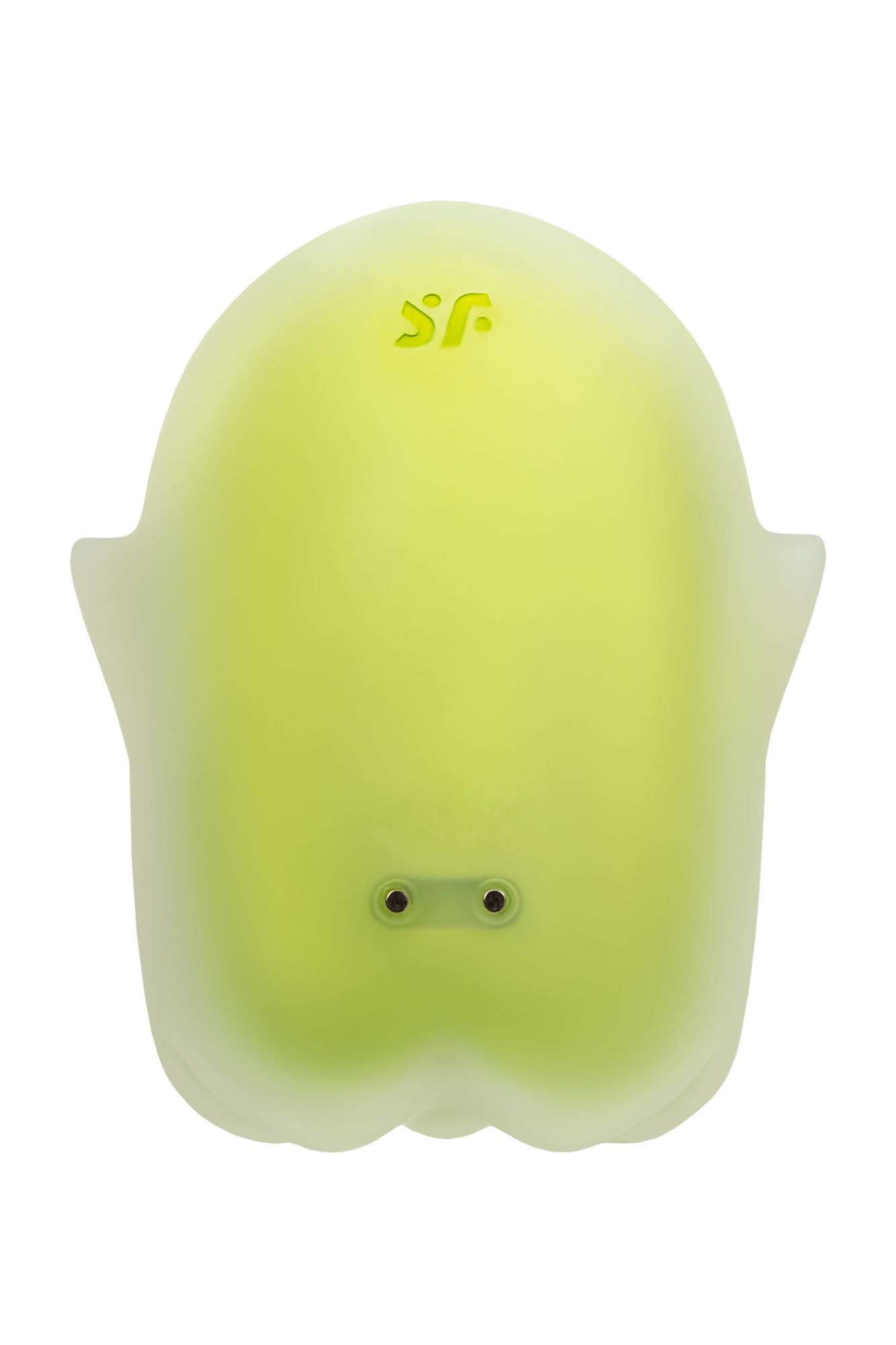вакуум-волновой бесконтактный стимулятор клитора satisfyer glowing ghost, силикон, желтый, 8,4 см в Москве