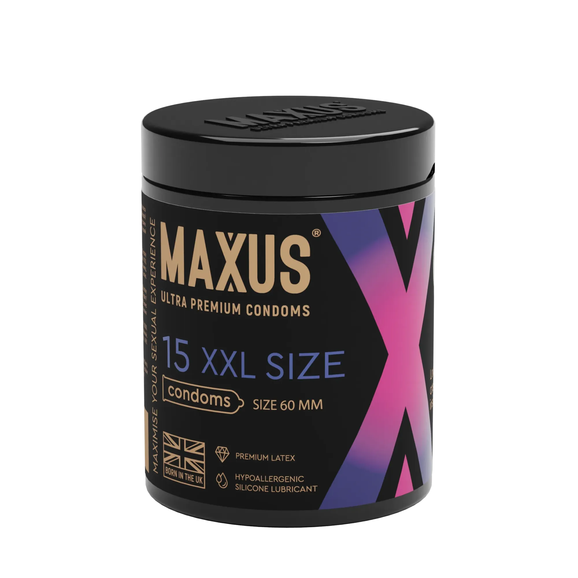 Презервативы MAXUS XXL 15шт. гладкие, увеличенные в Москве