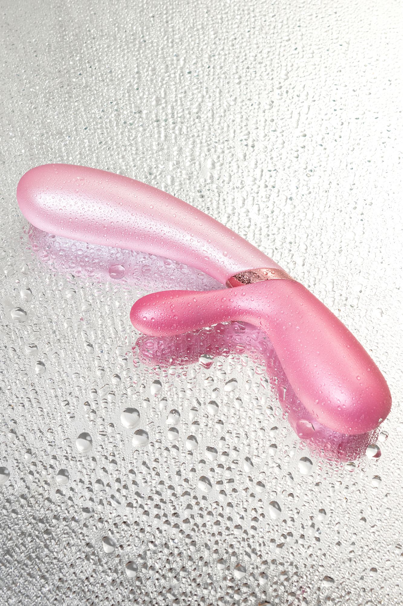 вибратор satisfyer hot lover с клиторальным стимулятором, розовый в Москве