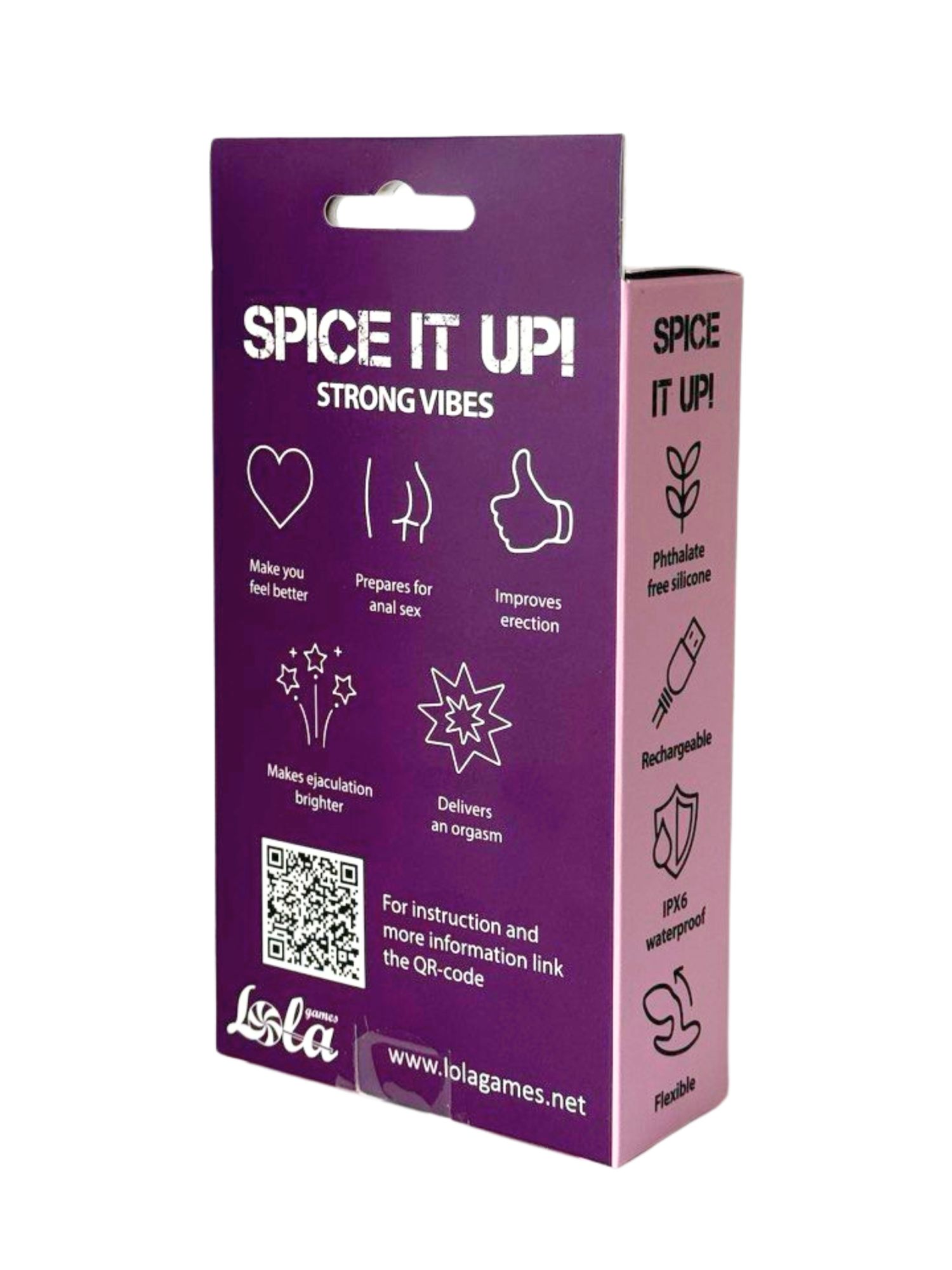 перезаряжаемая анальная пробка spice it up charm 8021-02lola в Москве